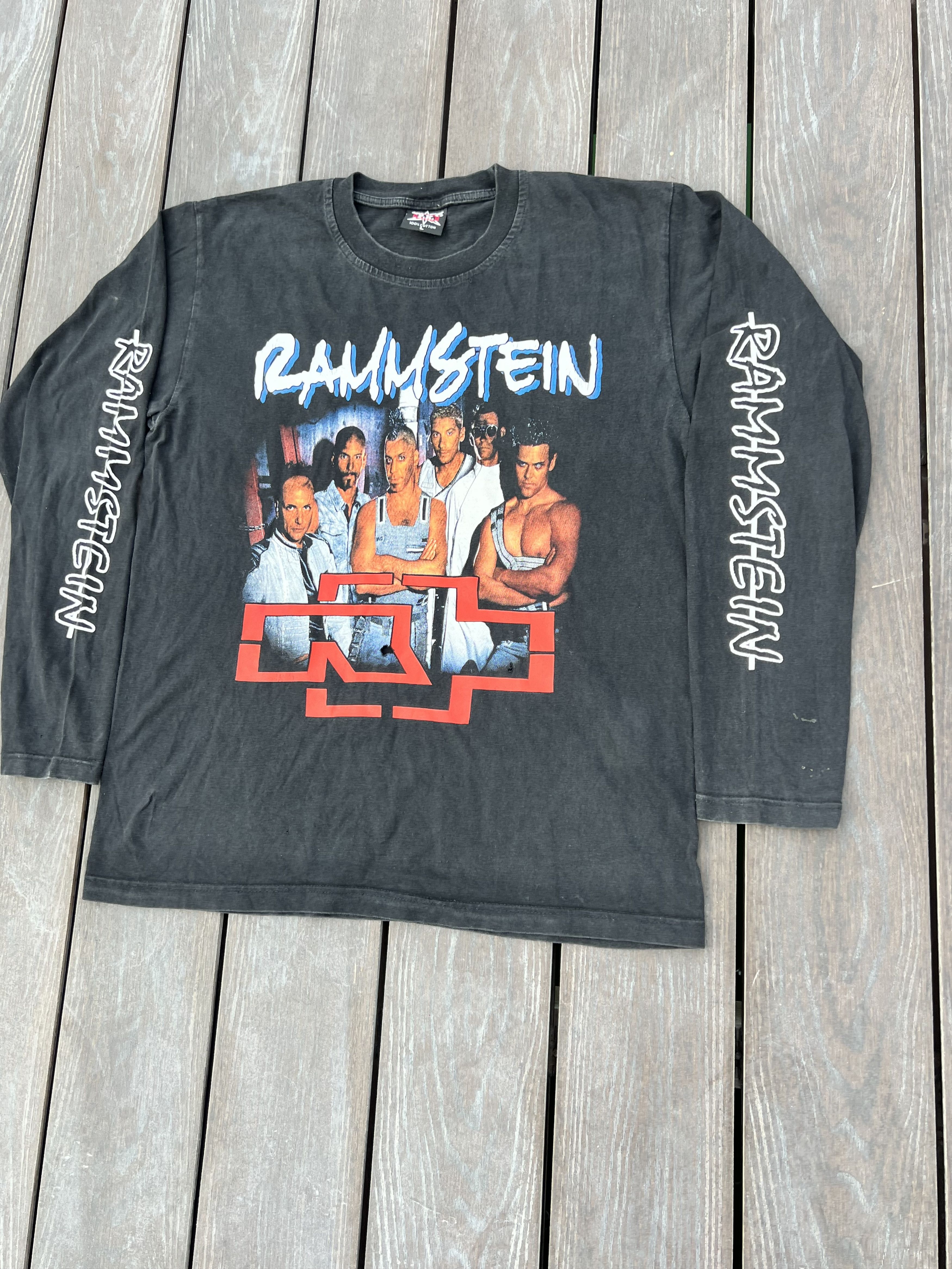 Vintage Sweatshirt Rammstein Size US L / EU 52-54 / 3 - 4 Thumbnail