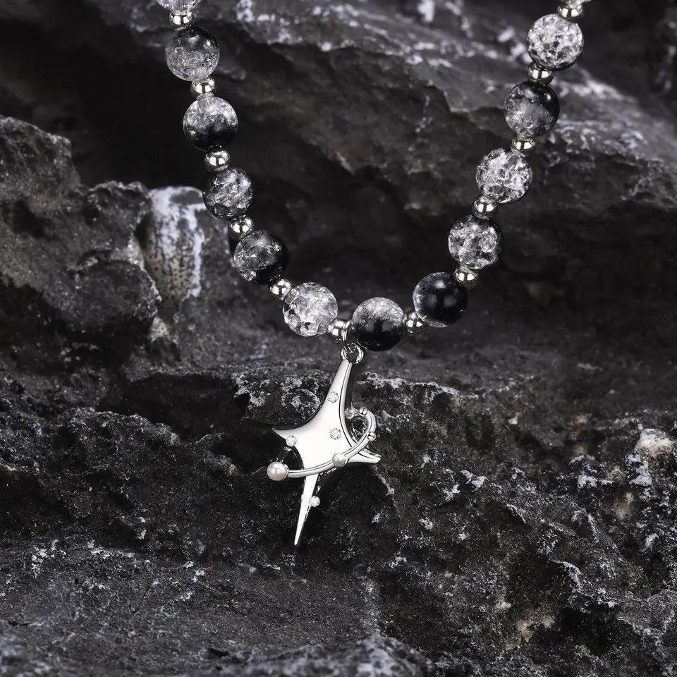 Jewelry Punk Star Pendant Necklaces Size ONE SIZE - 3 Thumbnail