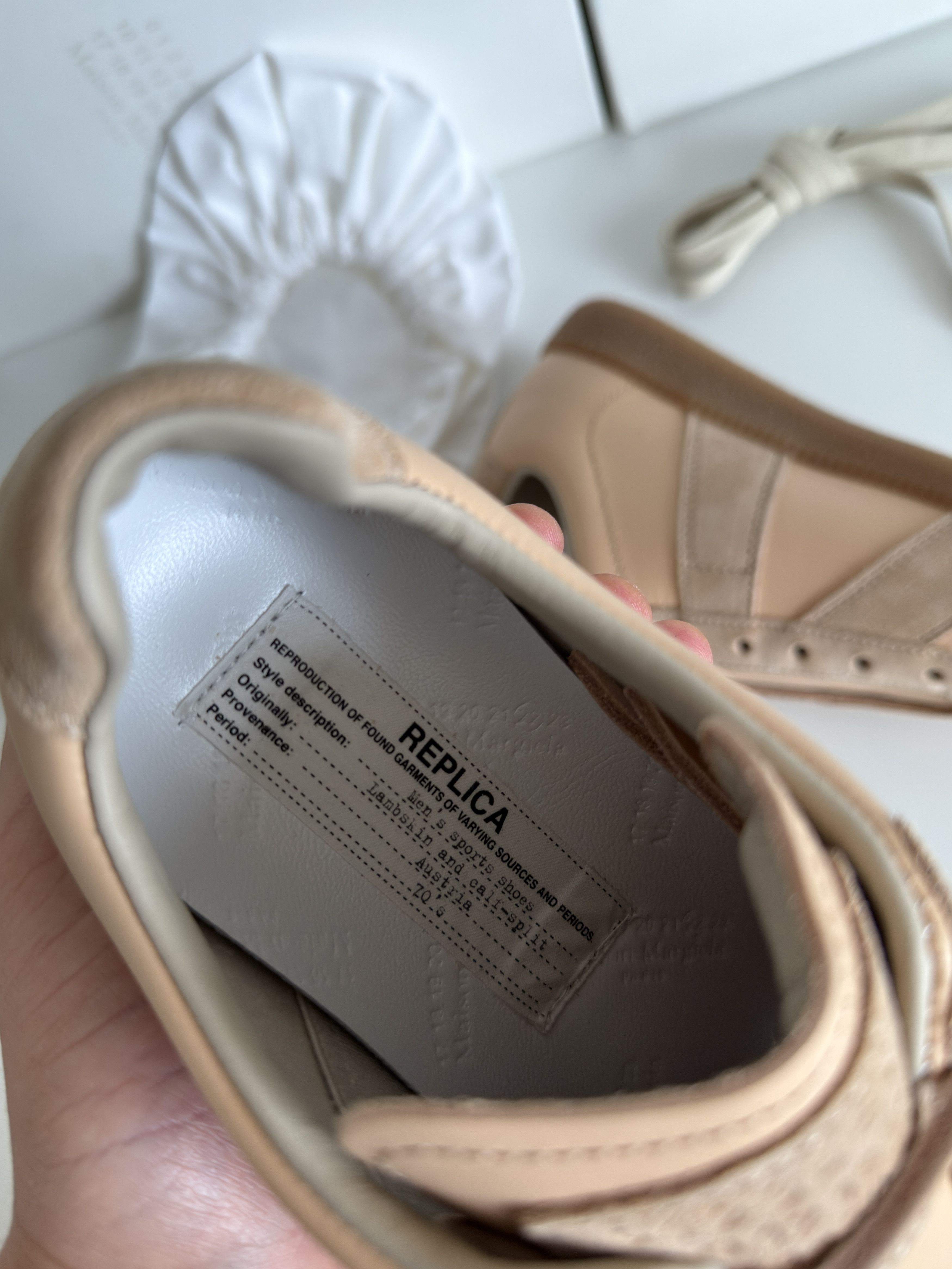 Maison Margiela Maison Margiela replica/gat sneakers Size US 5.5 / IT 35.5 - 10 Thumbnail