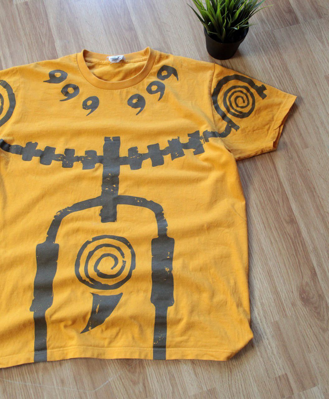 Anime × Cartoon Network 🔥 Naruto “Nine-Tails Chakra Mode” T-Shirt by Cospra Japan Size US L / EU 52-54 / 3 - 2 Thumbnail