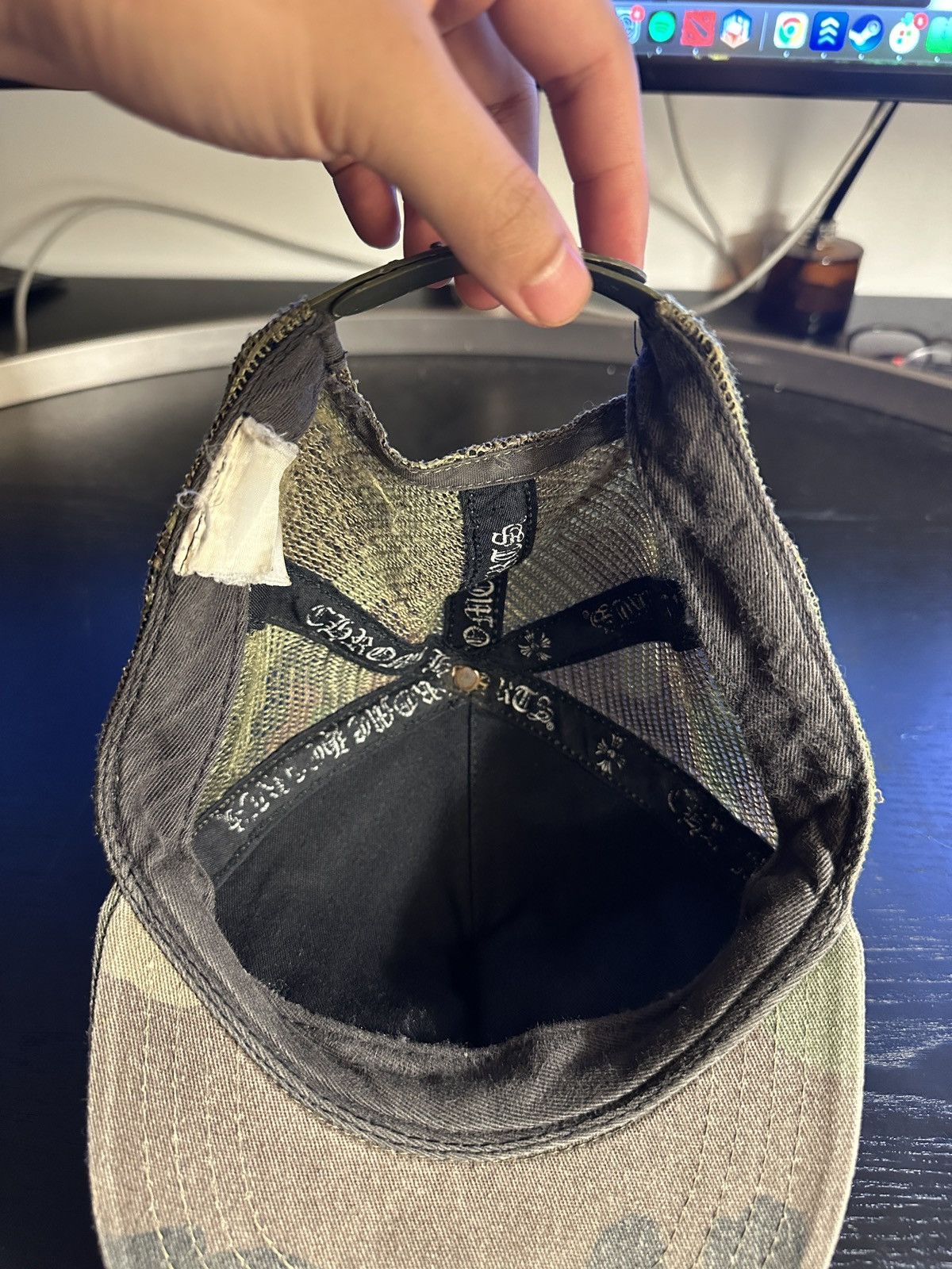 Chrome Hearts Chrome Hearts Camo Hat Size ONE SIZE - 10 Thumbnail
