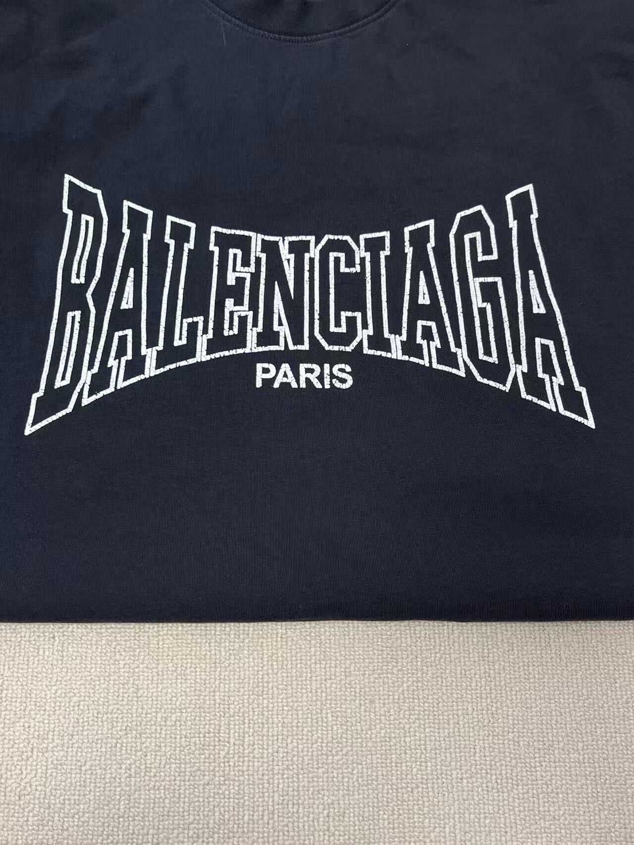 Balenciaga balenciaga logo printed short sleeve t-shirt Size US S / EU 44-46 / 1 - 3 Thumbnail