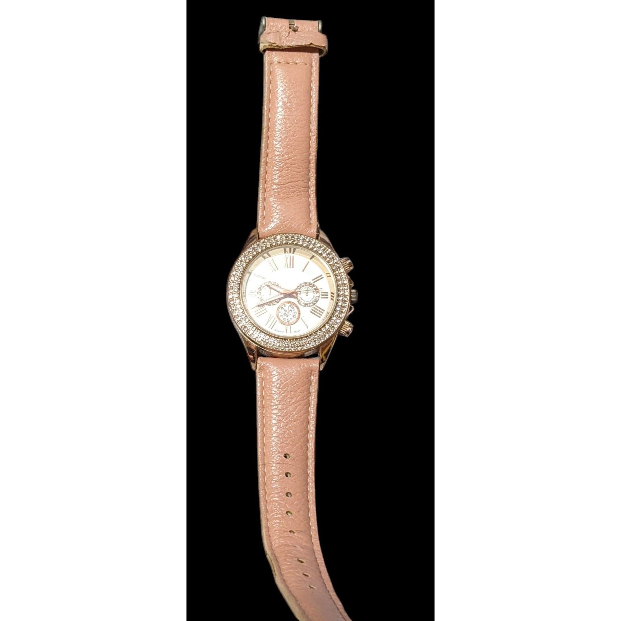 Other Francesca's Rewound Pink And Rose Gold Tone Watch Size ONE SIZE - 2 Thumbnail
