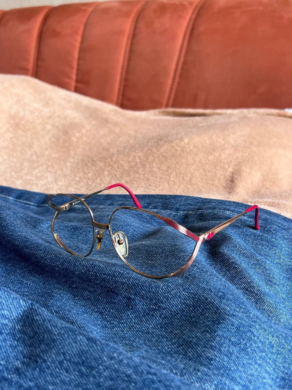 Dior × Vintage Vintage Christian Dior '80s Eyeglasses Frame Made In Austria Size ONE SIZE - 10 Thumbnail