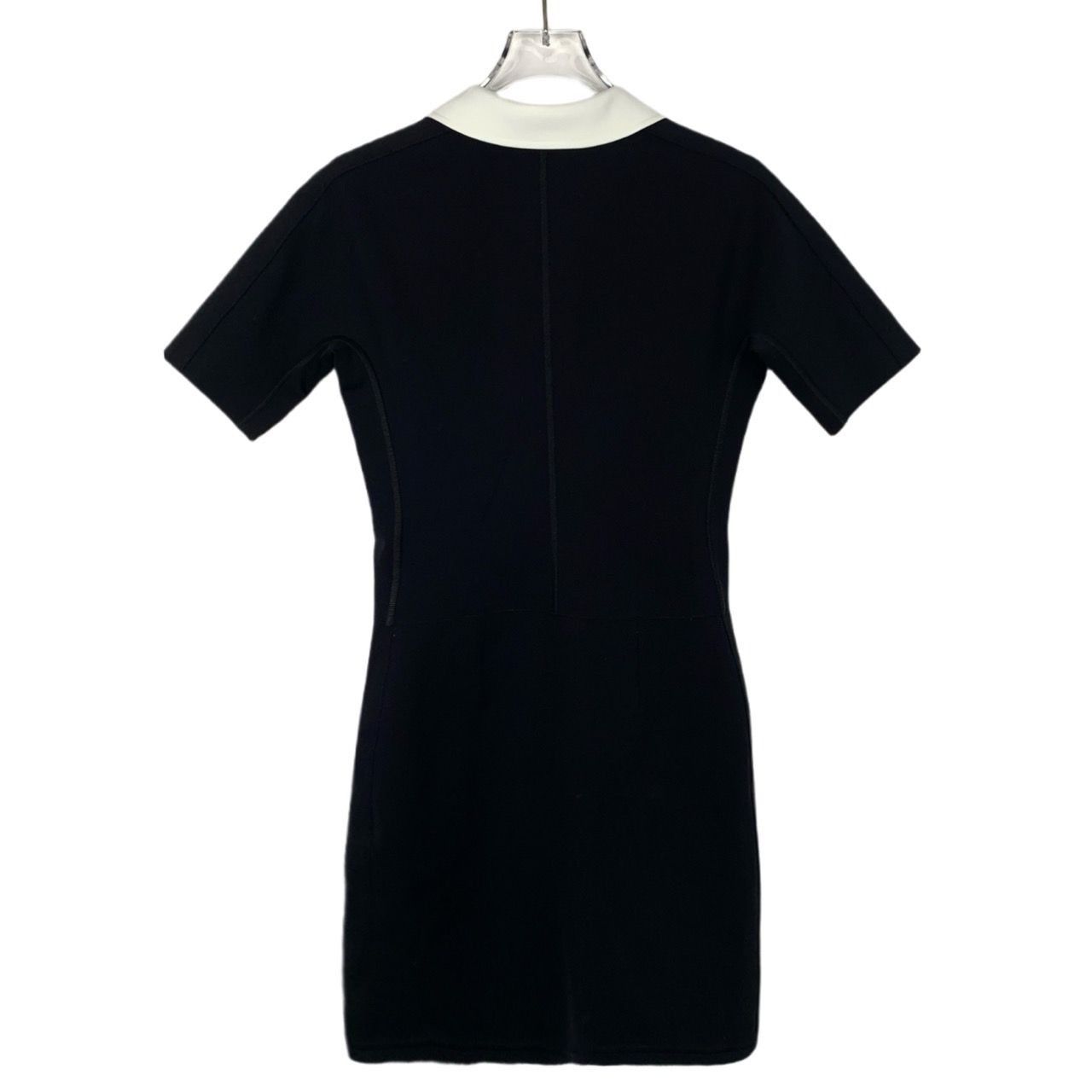 Louis Vuitton Louis Vuitton 24 Collection Logo Half-Zip Black Short-Sleeve Size XS / US 0-2 / IT 36-38 - 2 Thumbnail