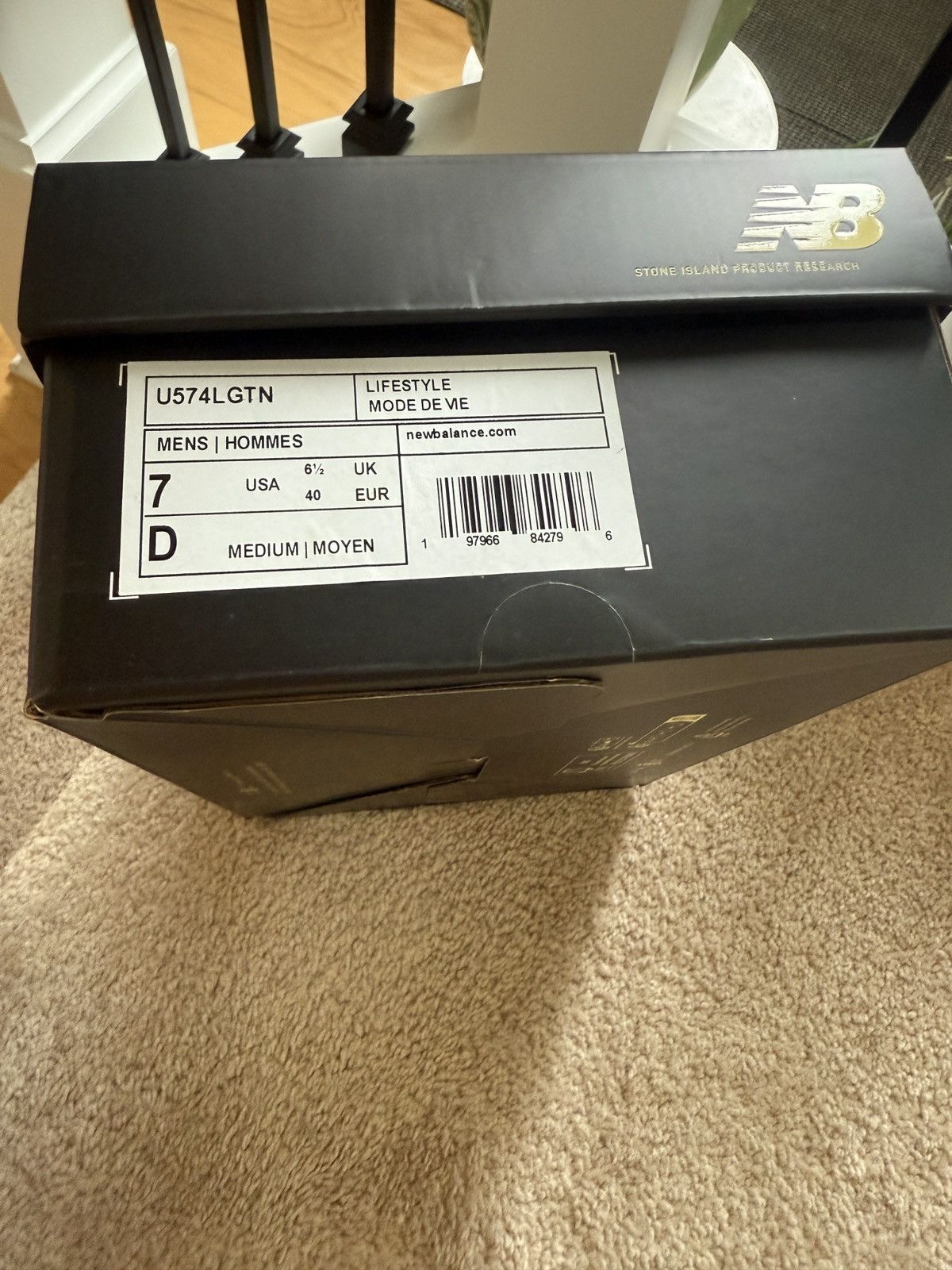 New Balance × Stone Island 2024 Stone Island 574 New Balance /light green legacy Size US 7 / EU 40 - 12 Thumbnail