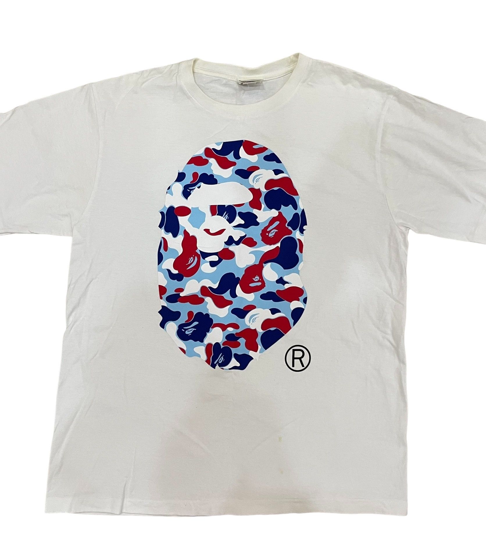 Bape A BATHING APE Camo Ape Head T-Shirt Size L Size US L / EU 52-54 / 3 - 1 Thumbnail