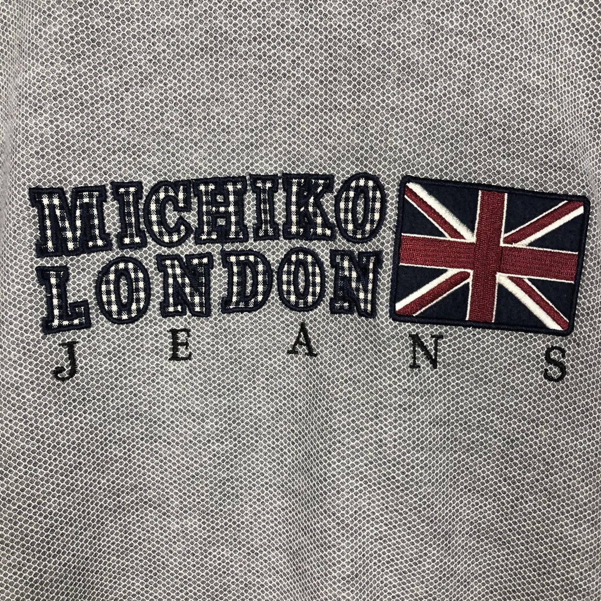 Japanese Brand Vintage Michiko London Jeans Flag Logo Crewneck Size US M / EU 48-50 / 2 - 13 Thumbnail
