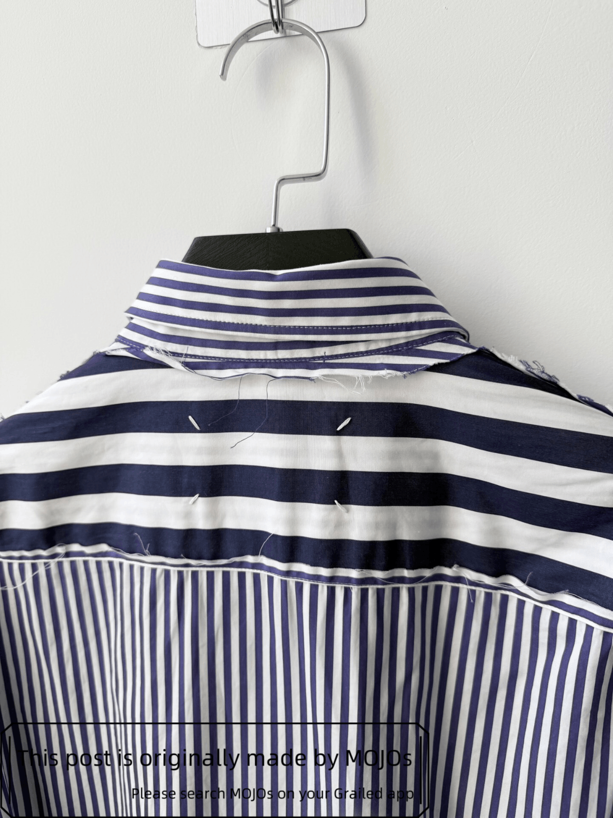 Maison Margiela Sz 39 Maison Margiela 19SS 2-way Stripe Shirt mojos3514 Size US M / EU 48-50 / 2 - 5 Thumbnail