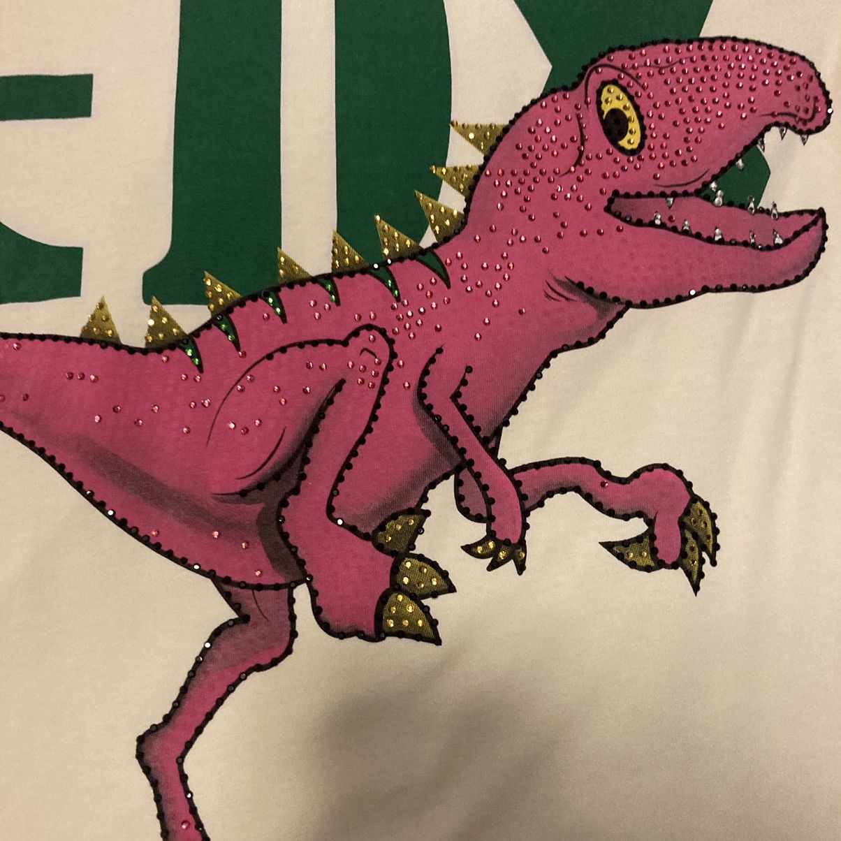 Ed Hardy ED HARDY X Dino Rhinestone T-Shirt Size US XL / EU 56 / 4 - 2 Thumbnail