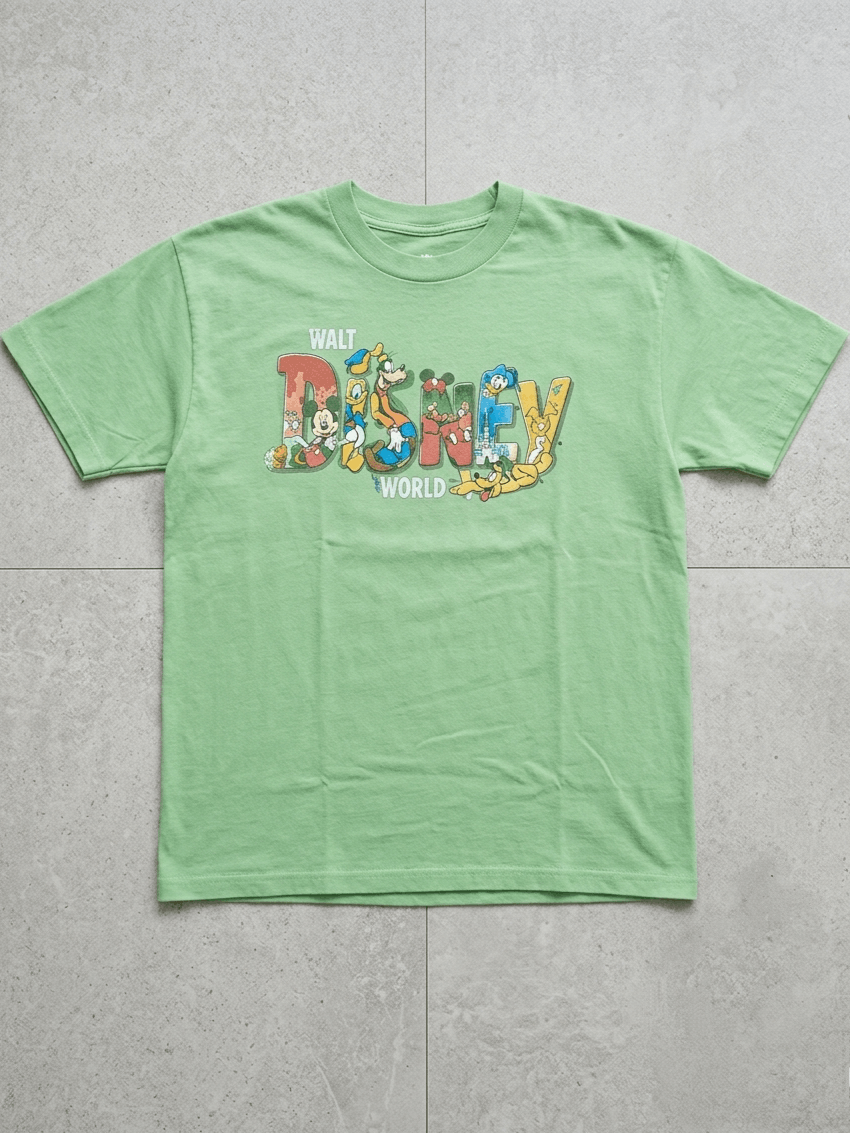 Disney Vintage Walt Disney World x Hanes Green Graphic Size US L / EU 52-54 / 3 - 1 Thumbnail