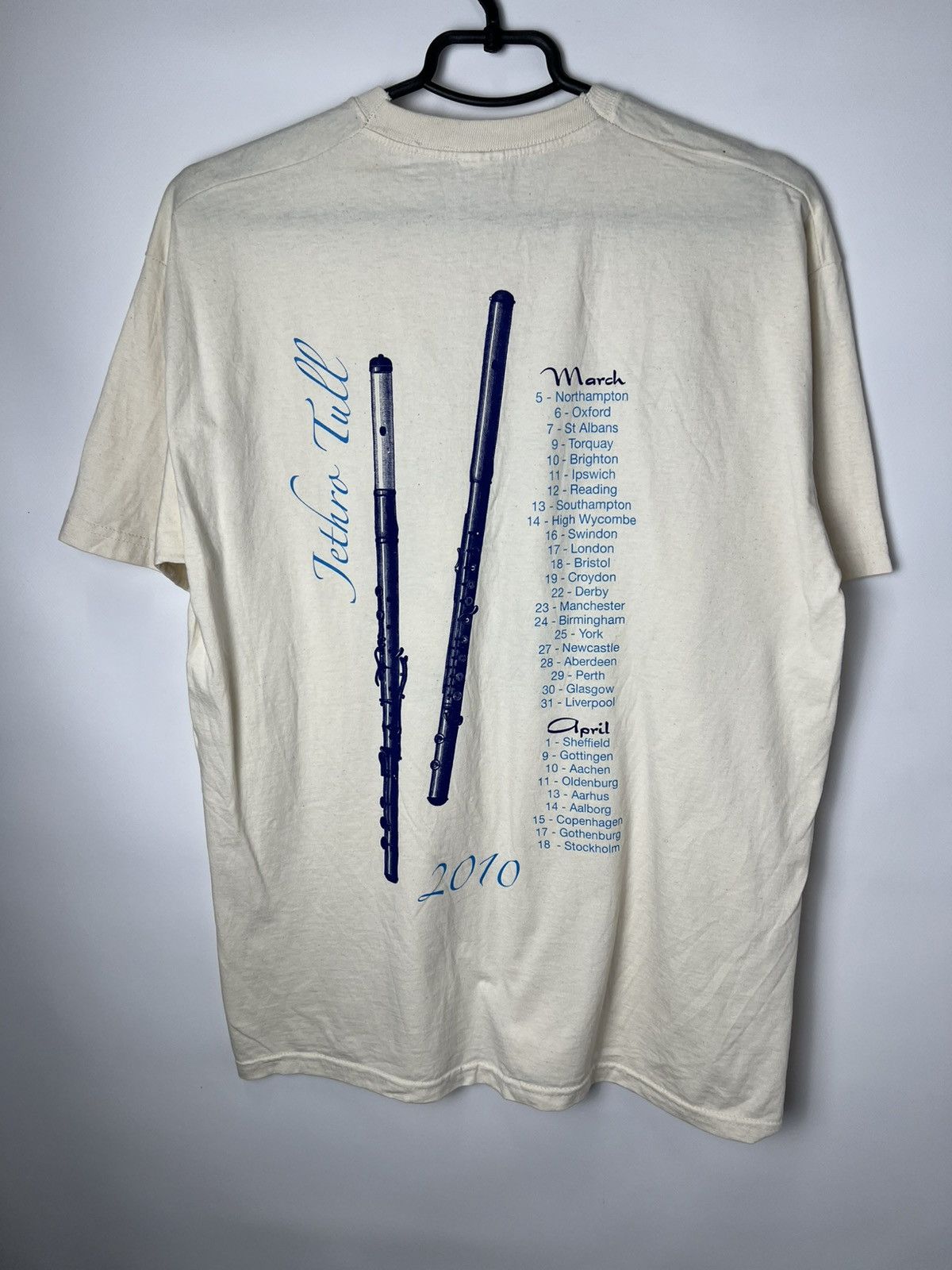 Band Tees Vintage streetwear Band Rock Tour Metal Jethro Tull T-shirt Size US L / EU 52-54 / 3 - 4 Thumbnail