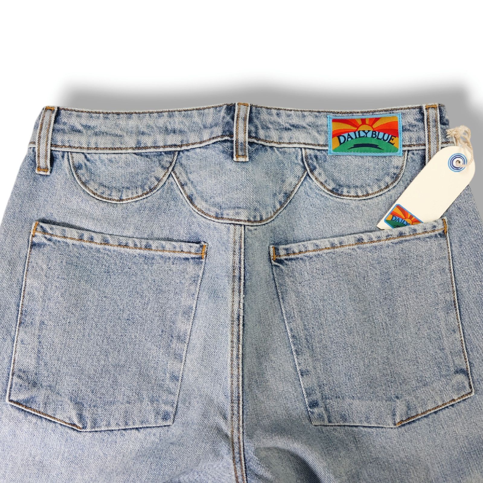 AG Adriano Goldschmied NWT Daily Blue Skye Bellbottom Flare Long Jeans Sz. 28x35 Size 28" / US 6 / IT 42 - 8 Thumbnail
