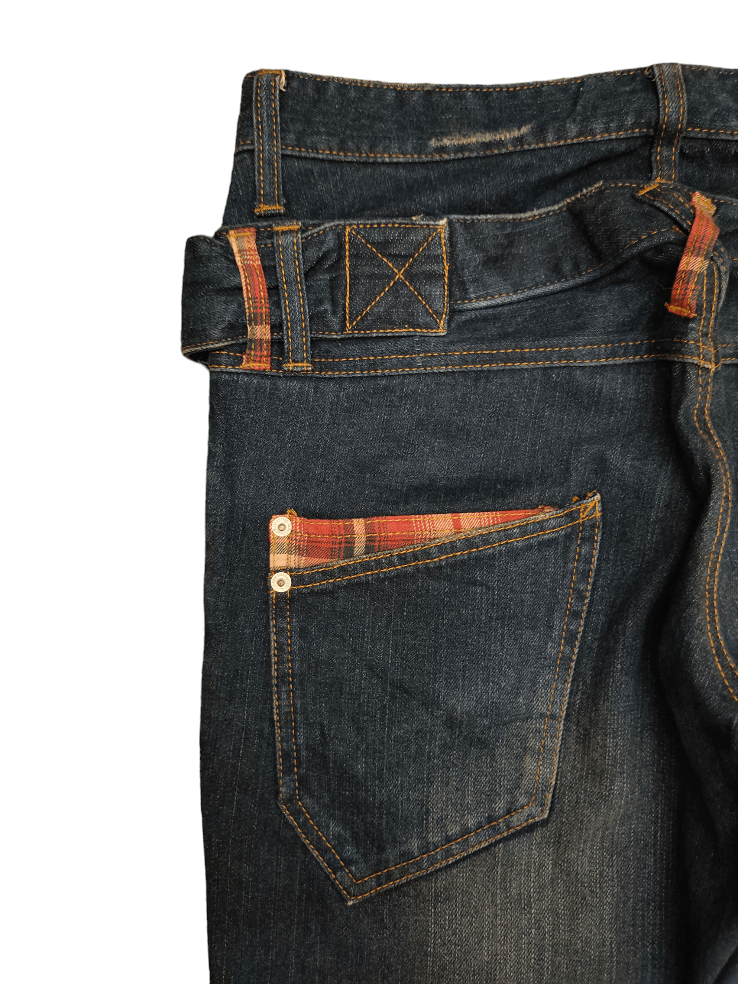 Kapital Wild Khakis Double Waist Denim Pants Undercover Ppfm Style Size US 31 - 14 Thumbnail