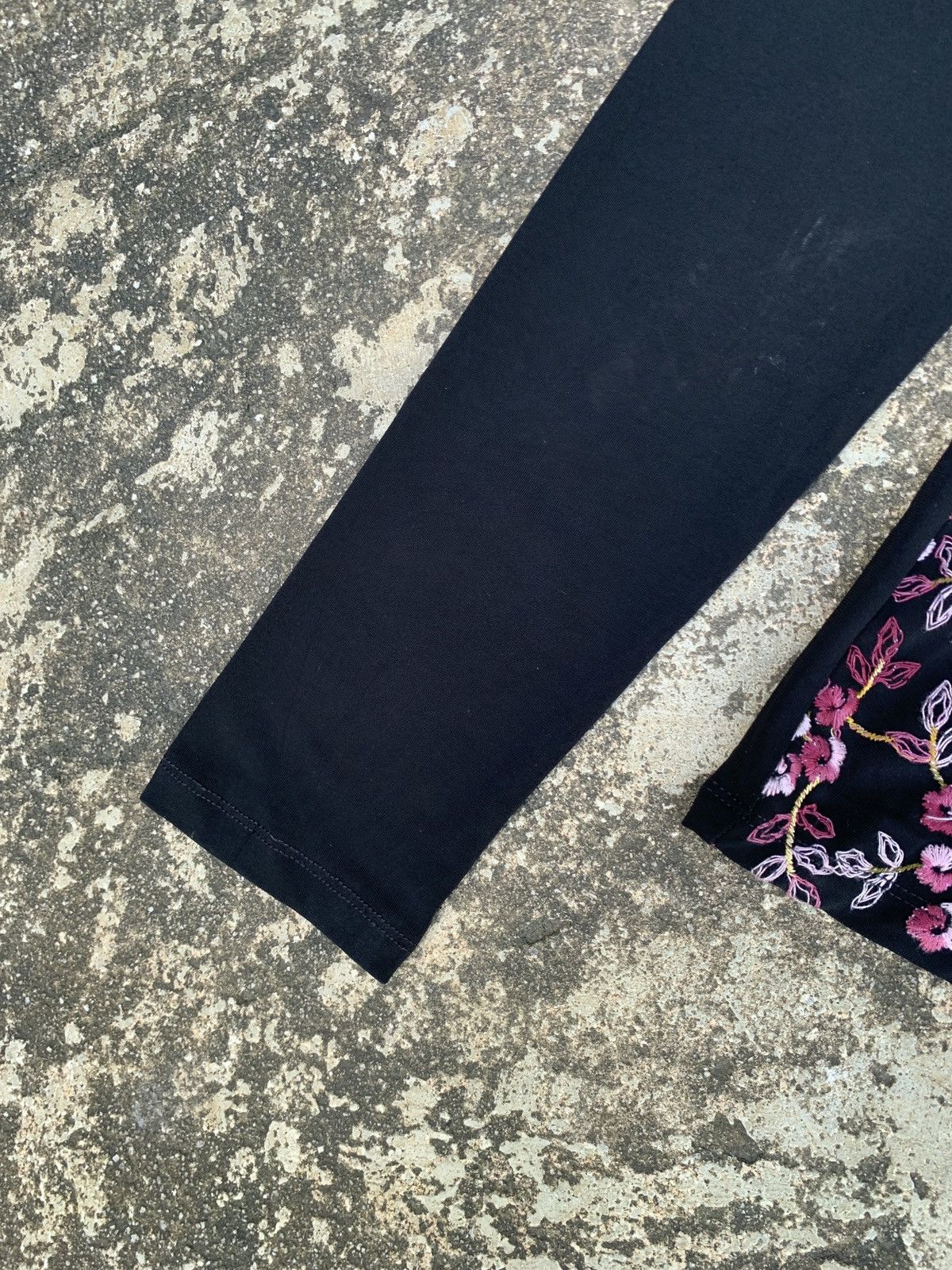 Designer × Seditionaries y2k Etincelle Couture Paris Flower Embroidery Longsleeve Top Size M / US 6-8 / IT 42-44 - 4 Thumbnail