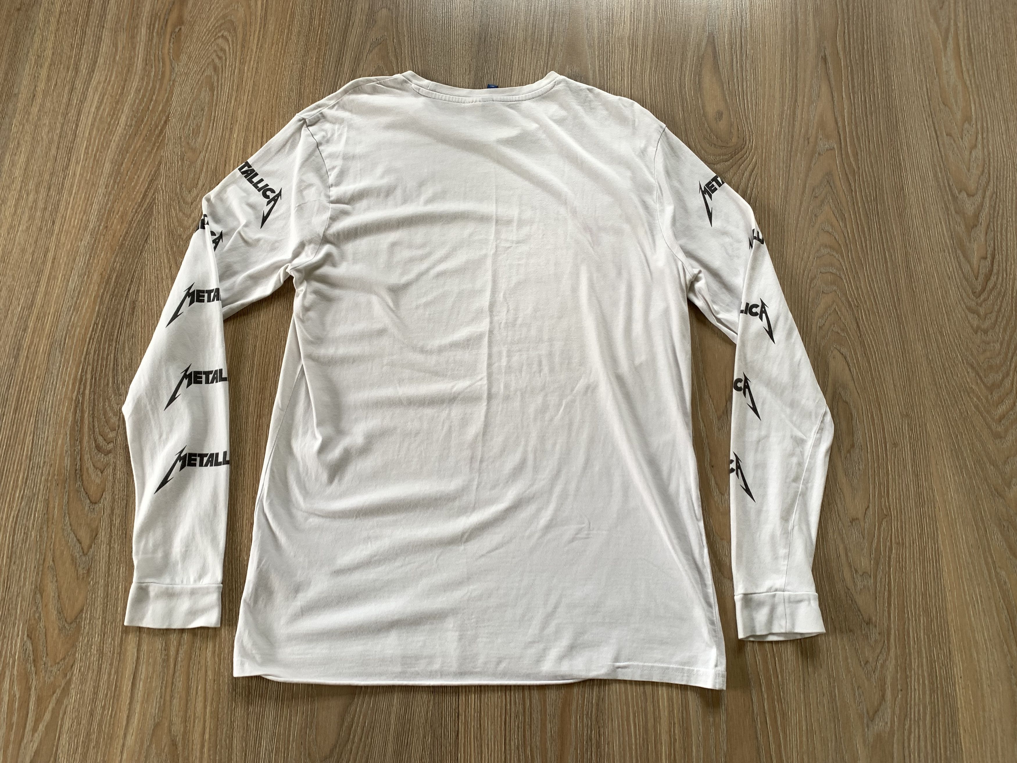 Band Tees × H&M × Metallica H&M Printed Metallica Longsleeve Size US M / EU 48-50 / 2 - 3 Thumbnail