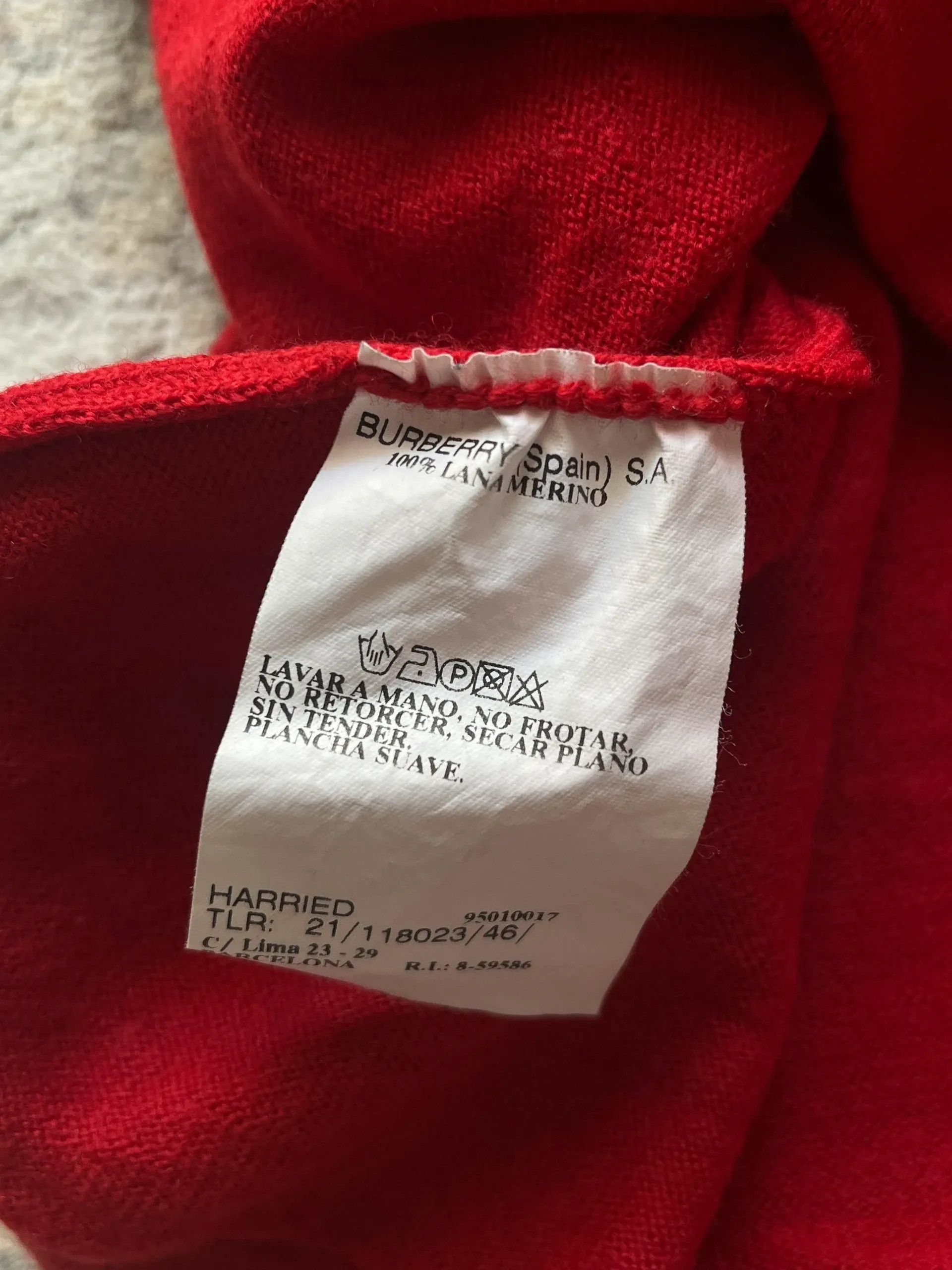 Burberry Burberry Sz 46 / L Sweater Lana Wool Harried Size L / US 10 / IT 46 - 4 Thumbnail