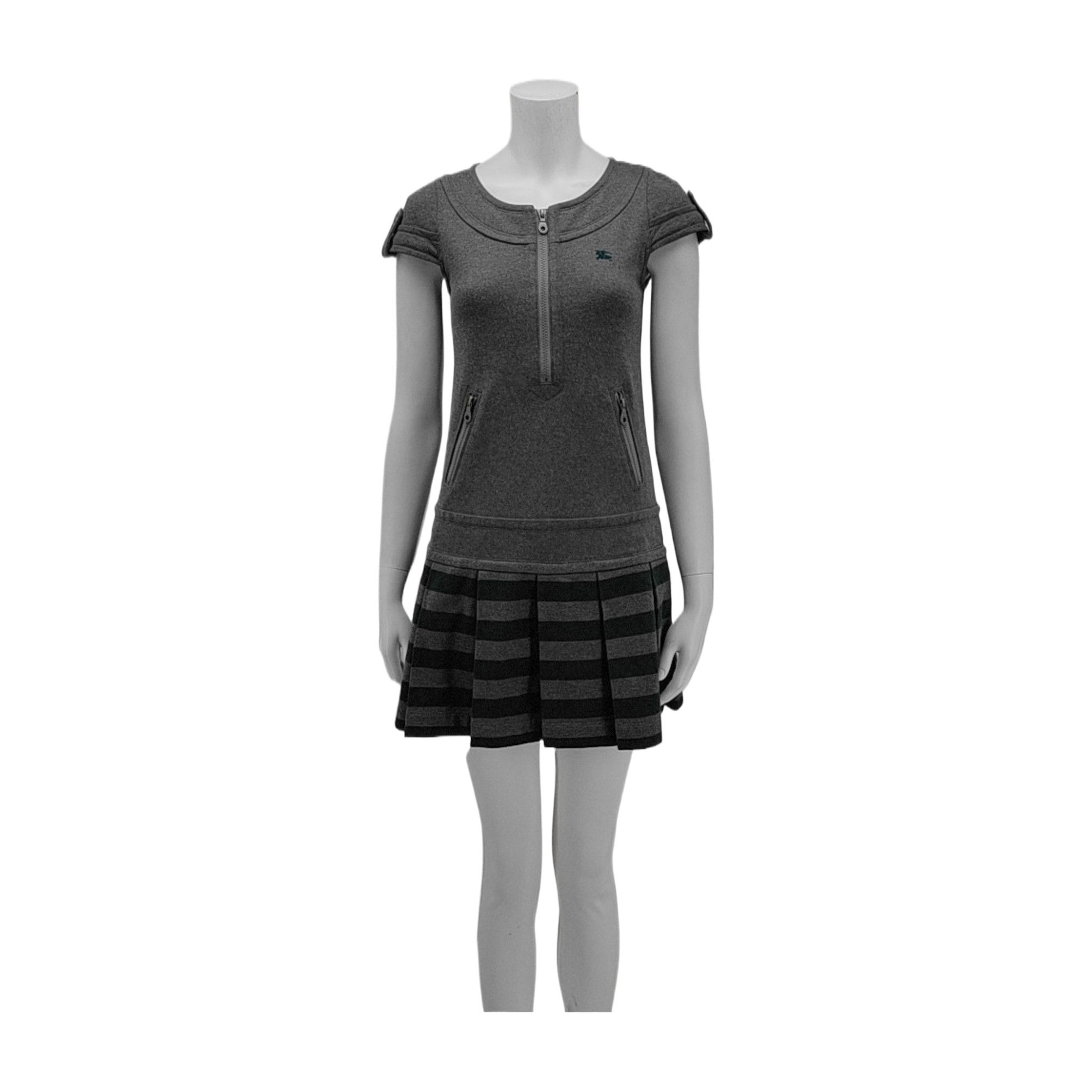 Burberry Burberry Blue Label Striped Mini Dress Size 38 Size XS / US 0-2 / IT 36-38 - 1 Thumbnail