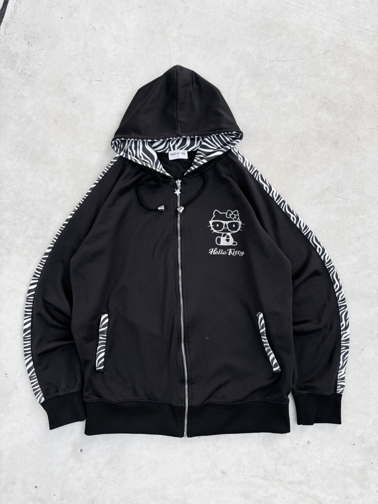 If Six Was Nine Rare Hello Kitty Sanrio Tracksuit (Hoodie & Pant) Size US S / EU 44-46 / 1 - 8 Thumbnail