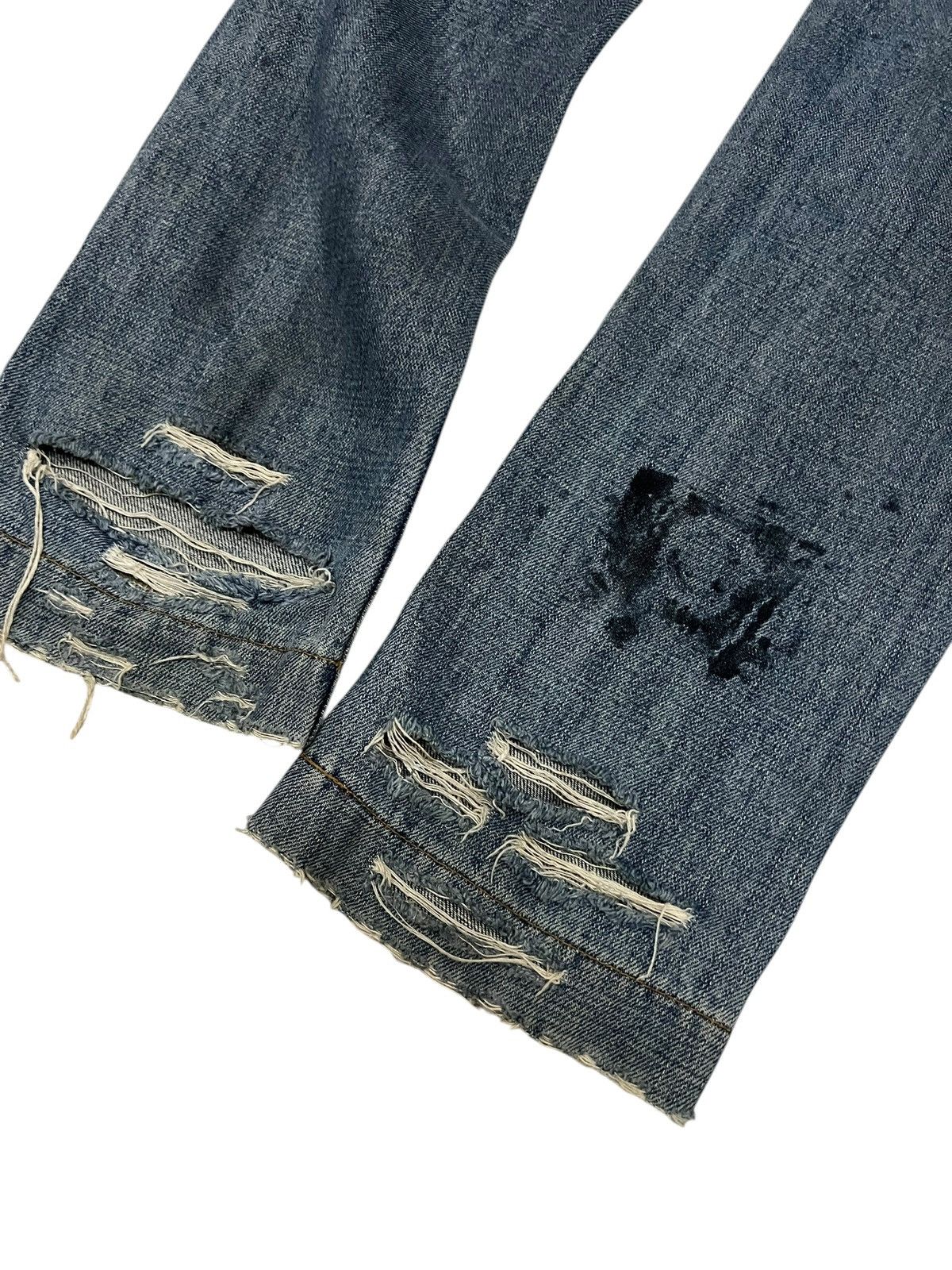 Dolce & Gabbana 💥Grunge💥Vintage Dolce & Gabbana Distress Jean Size US 30 / EU 46 - 14 Thumbnail