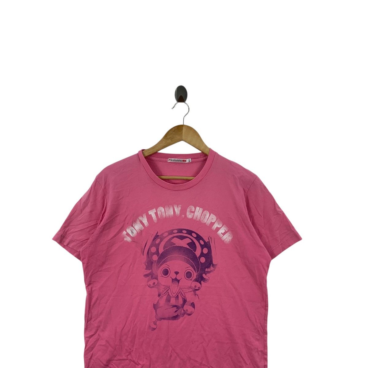 Anime ANIME ONE PIECE Tony Chopper Luffy Crew Pink Tee Shirt Top Size L / US 10 / IT 46 - 2 Thumbnail