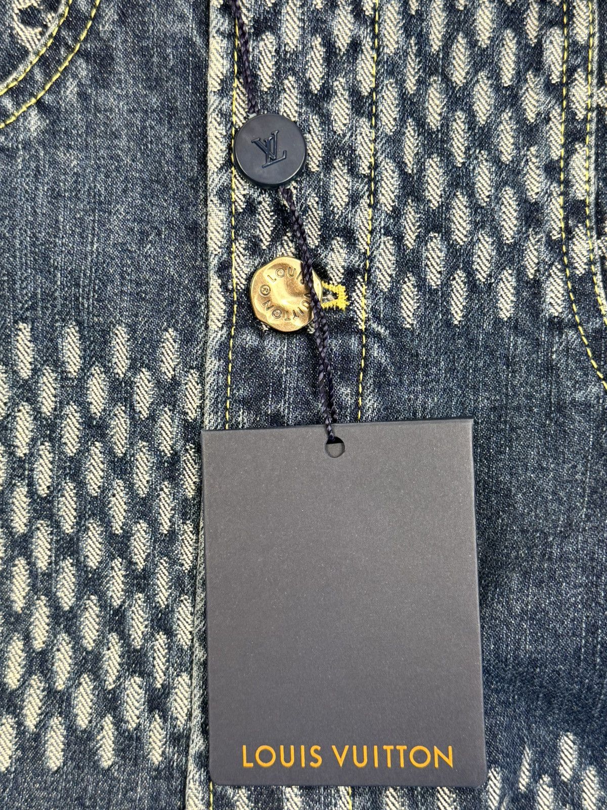 Louis Vuitton LOUIS VUITTON X NIGO MONOGRAM BLUE DENIM JACKET Size US XL / EU 56 / 4 - 5 Thumbnail