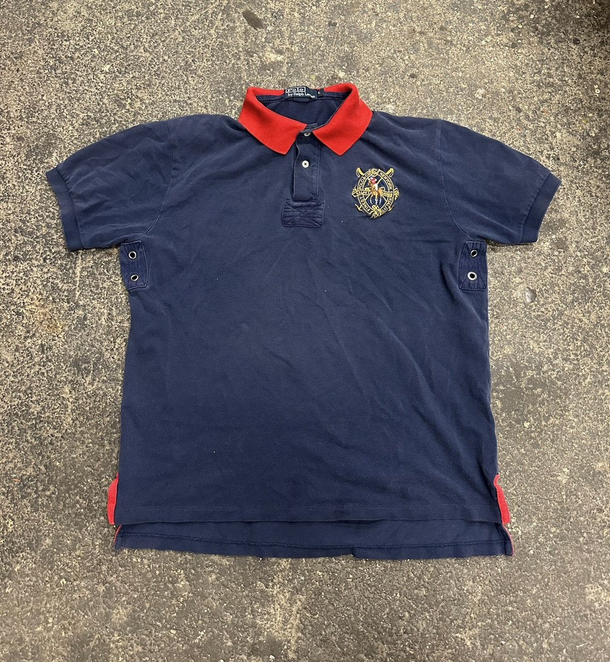 Polo Ralph Lauren Y2K polo Ralph Lauren NY rugby polo Size US L / EU 52-54 / 3 - 1 Thumbnail