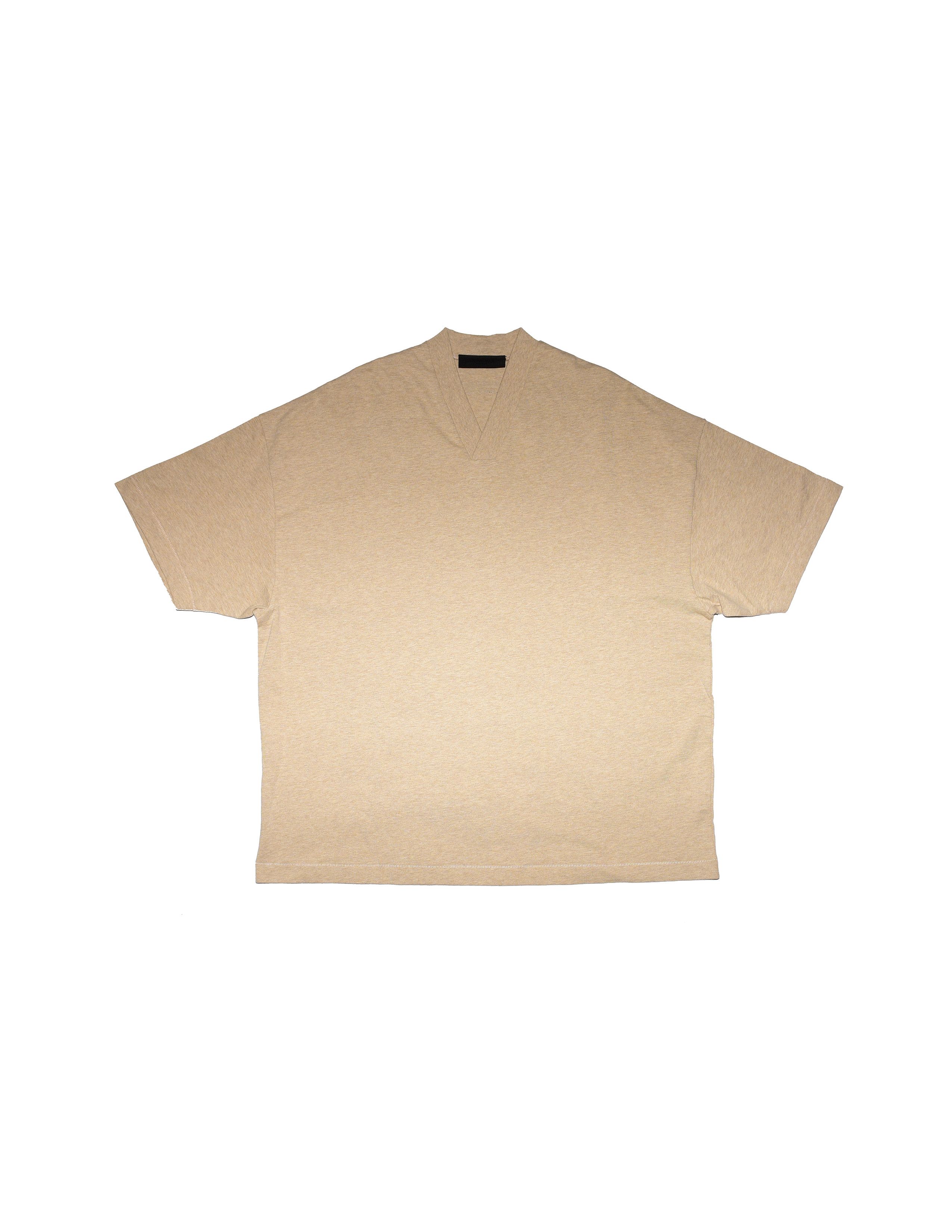 Essentials Fear of God Essentials V Neck 'Gold Heather' Tee Size US M / EU 48-50 / 2 - 1 Thumbnail