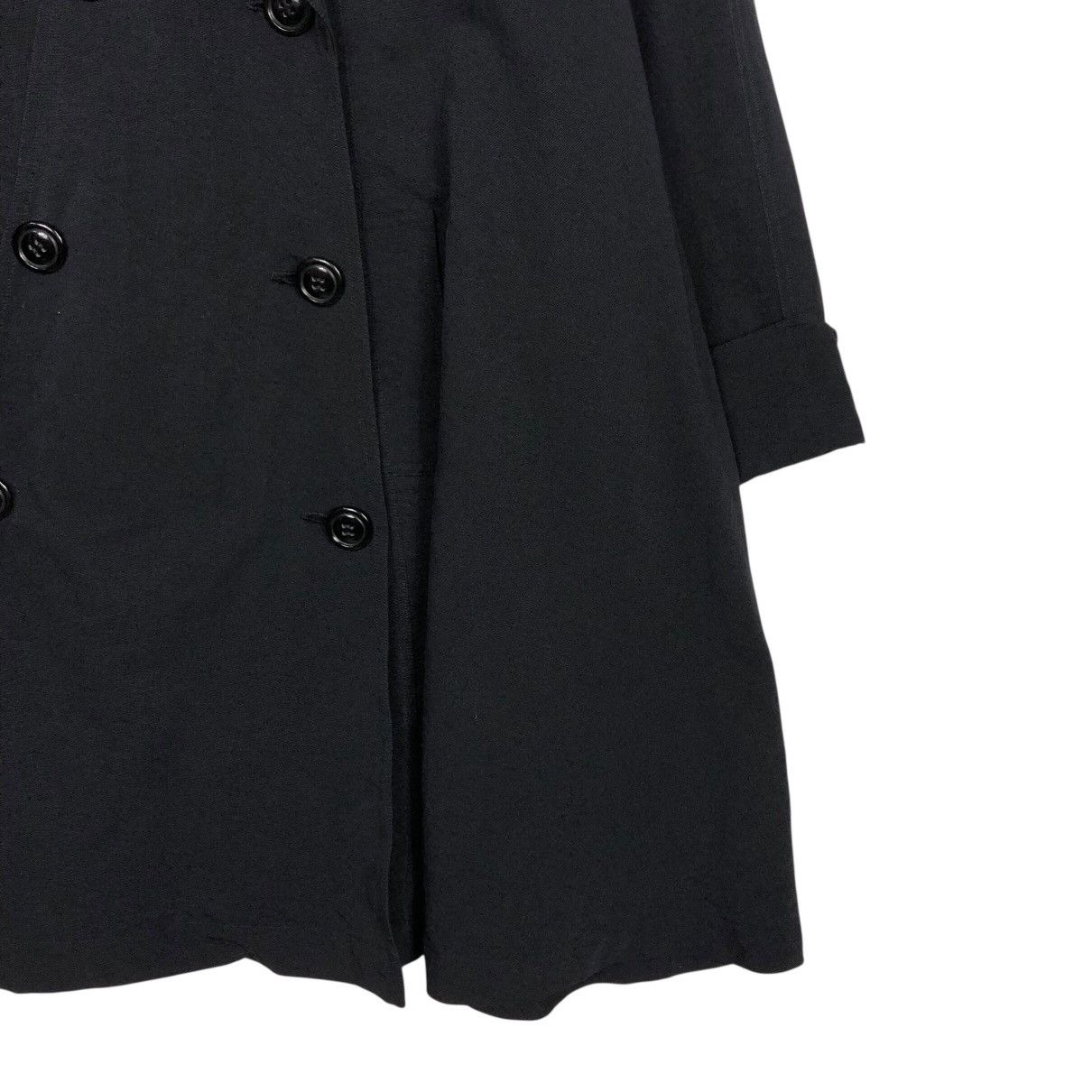 Issey Miyake 📌Rich Black Vintage Long Jacket Runway Design The Ginza Size US M / EU 48-50 / 2 - 6 Thumbnail