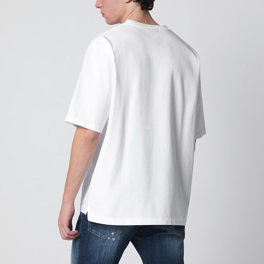 Dsquared2 o1d2blof0226 Logo T-Shirt in White Size US L / EU 52-54 / 3 - 3 Thumbnail