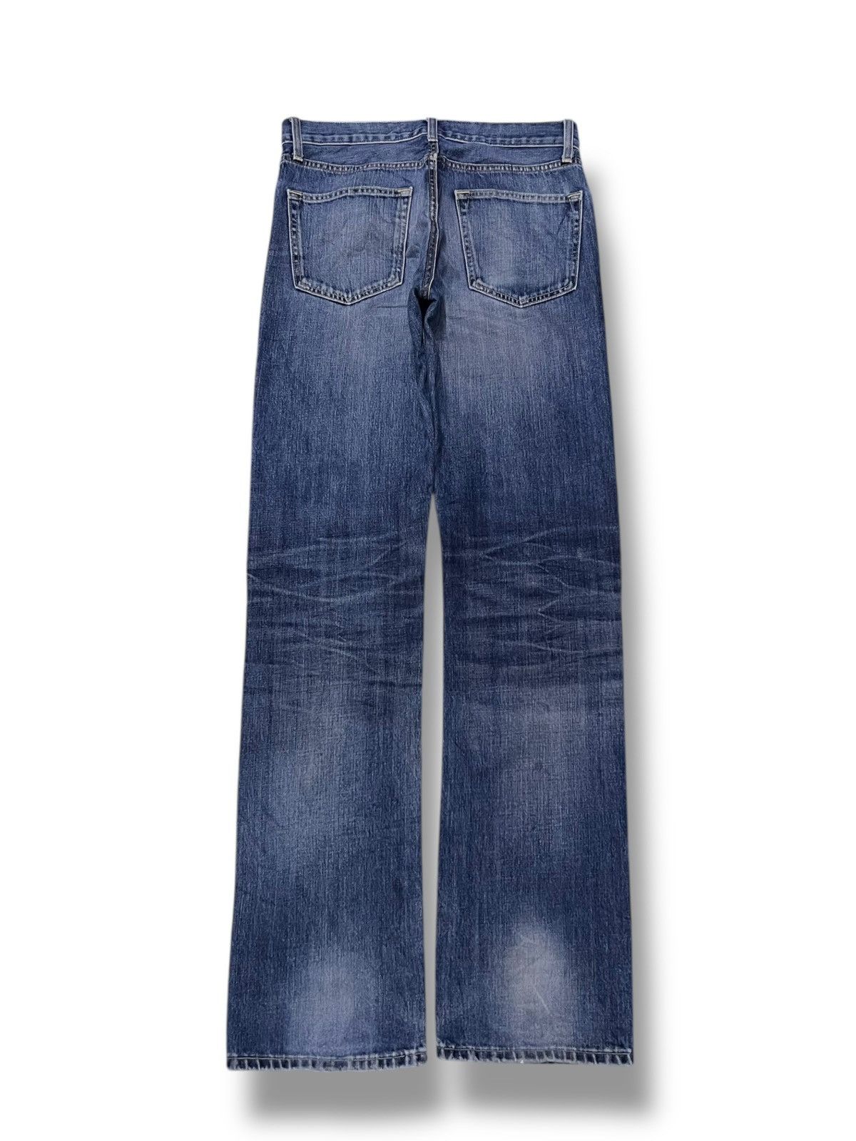 Uniqlo Vintage Uniqlo UJ Japan - Faded Wash, Distressed Denim Size US 31 - 3 Thumbnail
