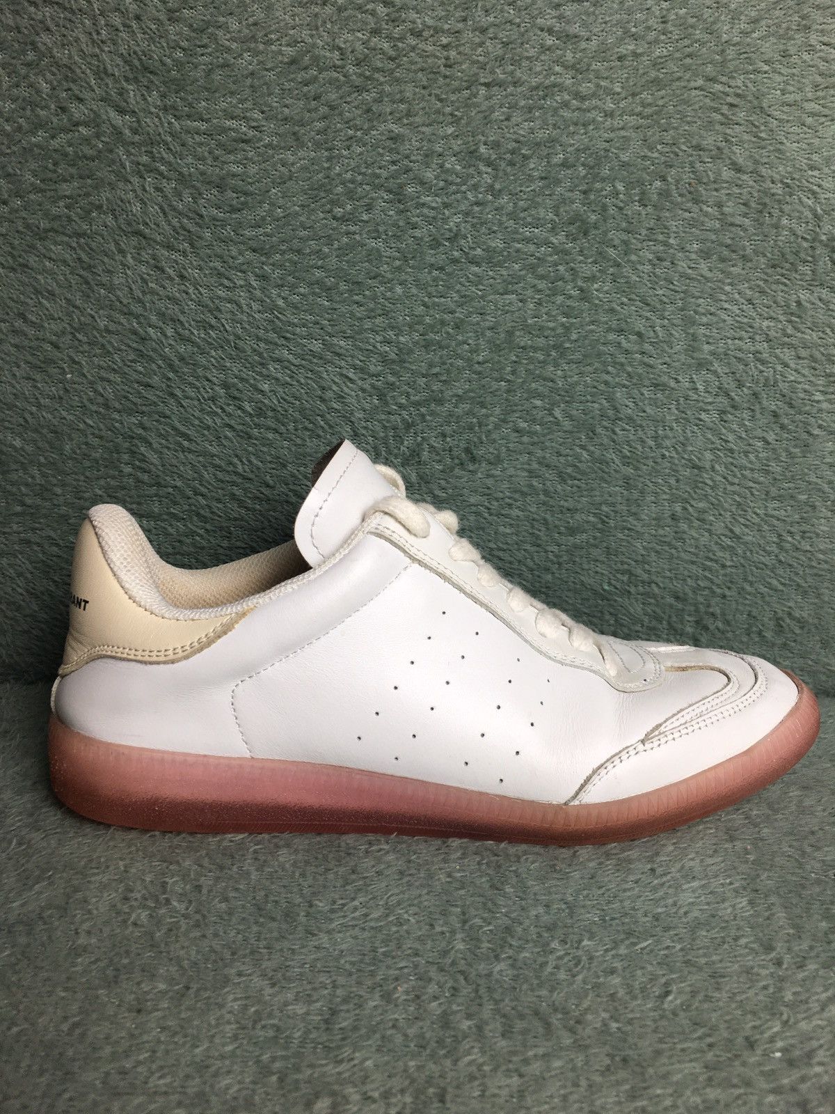 Isabel Marant ISABEL MARANT Bryce Leather White Sneakers EU 36 Size US 6 / IT 36 - 7 Thumbnail
