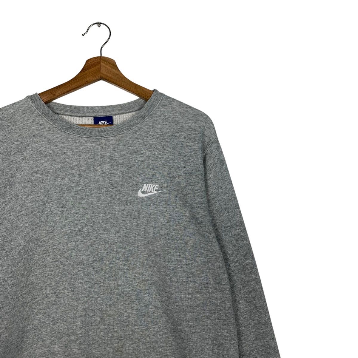 Nike NIKE Embroidery Small Logo Crewneck Sweatshirt #1982-C86 Size US XL / EU 56 / 4 - 5 Thumbnail