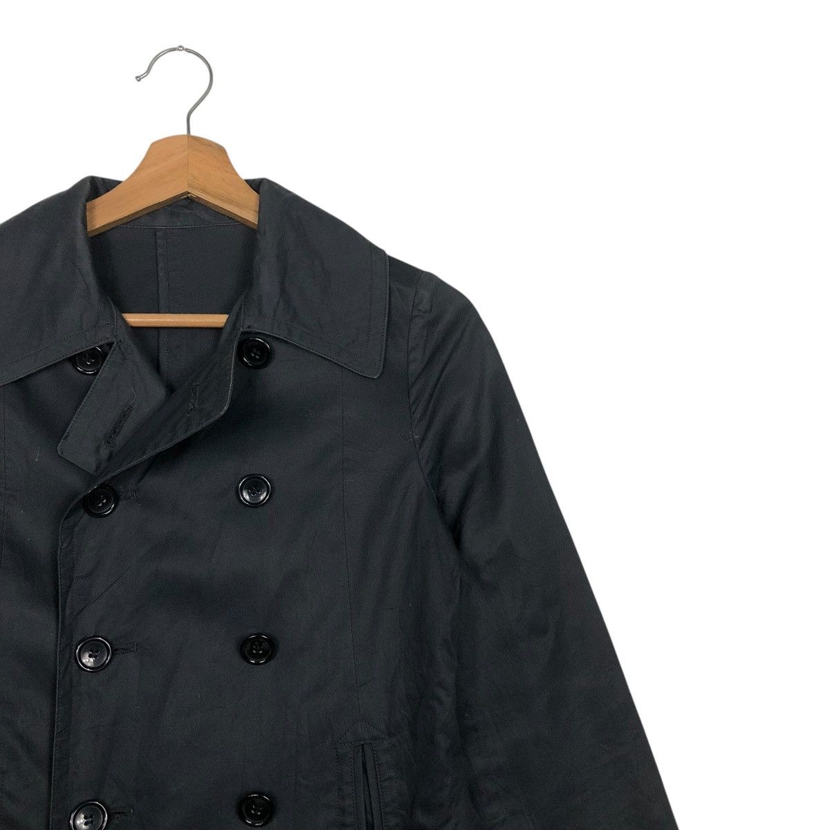 Japanese Brand 🔥CROPED BIKER JACKET DOUBLE BREAST TYU NA MADE IN JAPAN Size US S / EU 44-46 / 1 - 8 Thumbnail