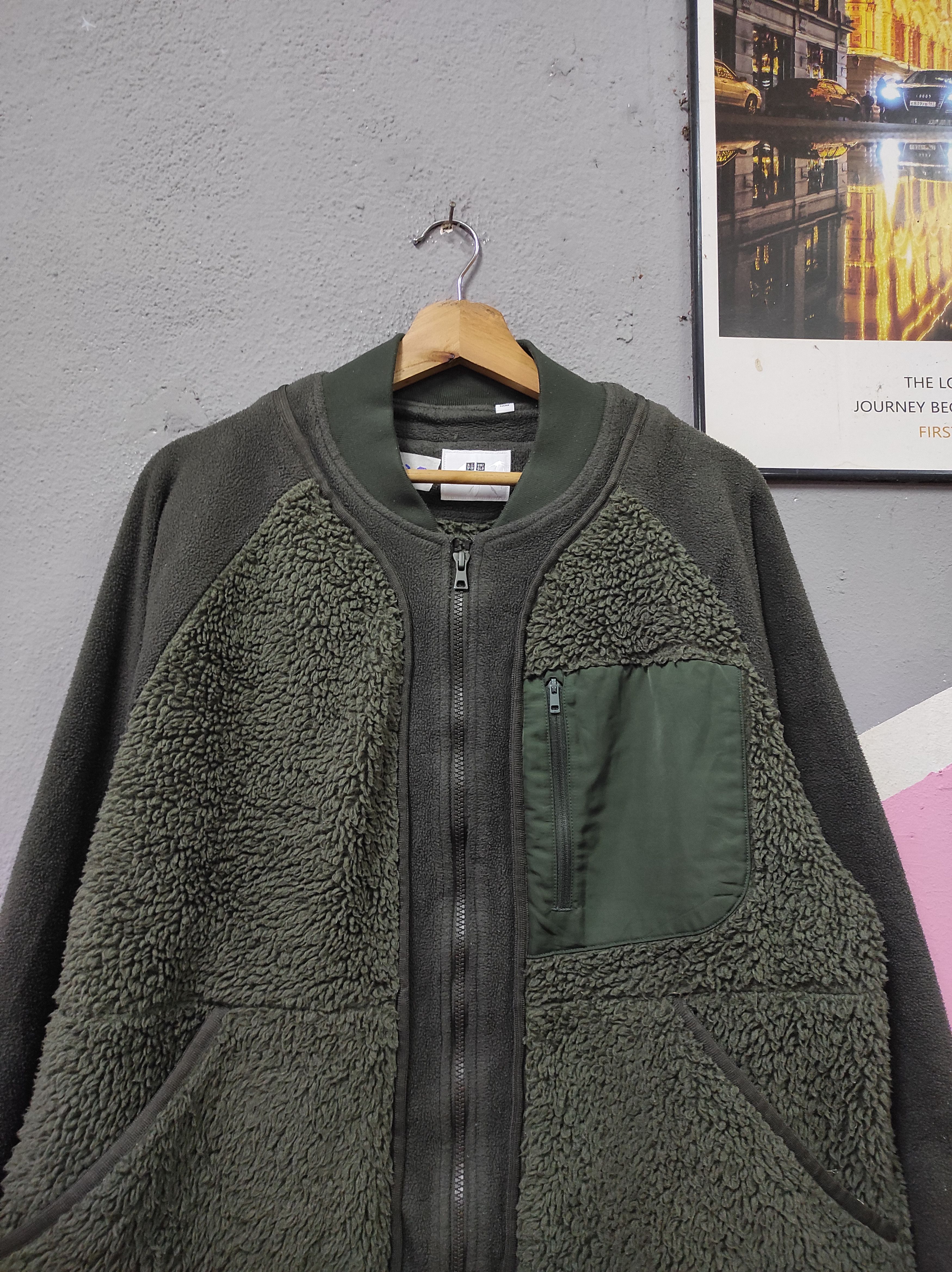 Uniqlo × White Mountaineering UNIQLO X WHITE MOUNTAINEERING JACKET SWEATER FLEECE Size US L / EU 52-54 / 3 - 2 Thumbnail