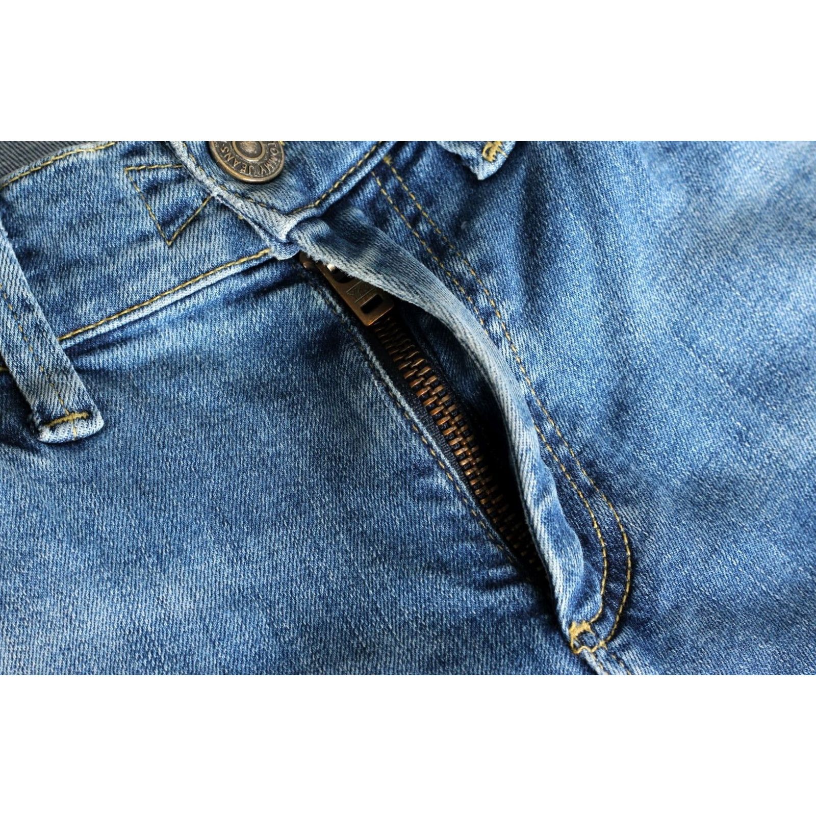 Tommy Hilfiger TOMMY HILFIGER JEANS Slim Scanton Jeans Men 29/32 Blue Denim 5-Pocket DT DZ6299 Size US 29 - 5 Thumbnail
