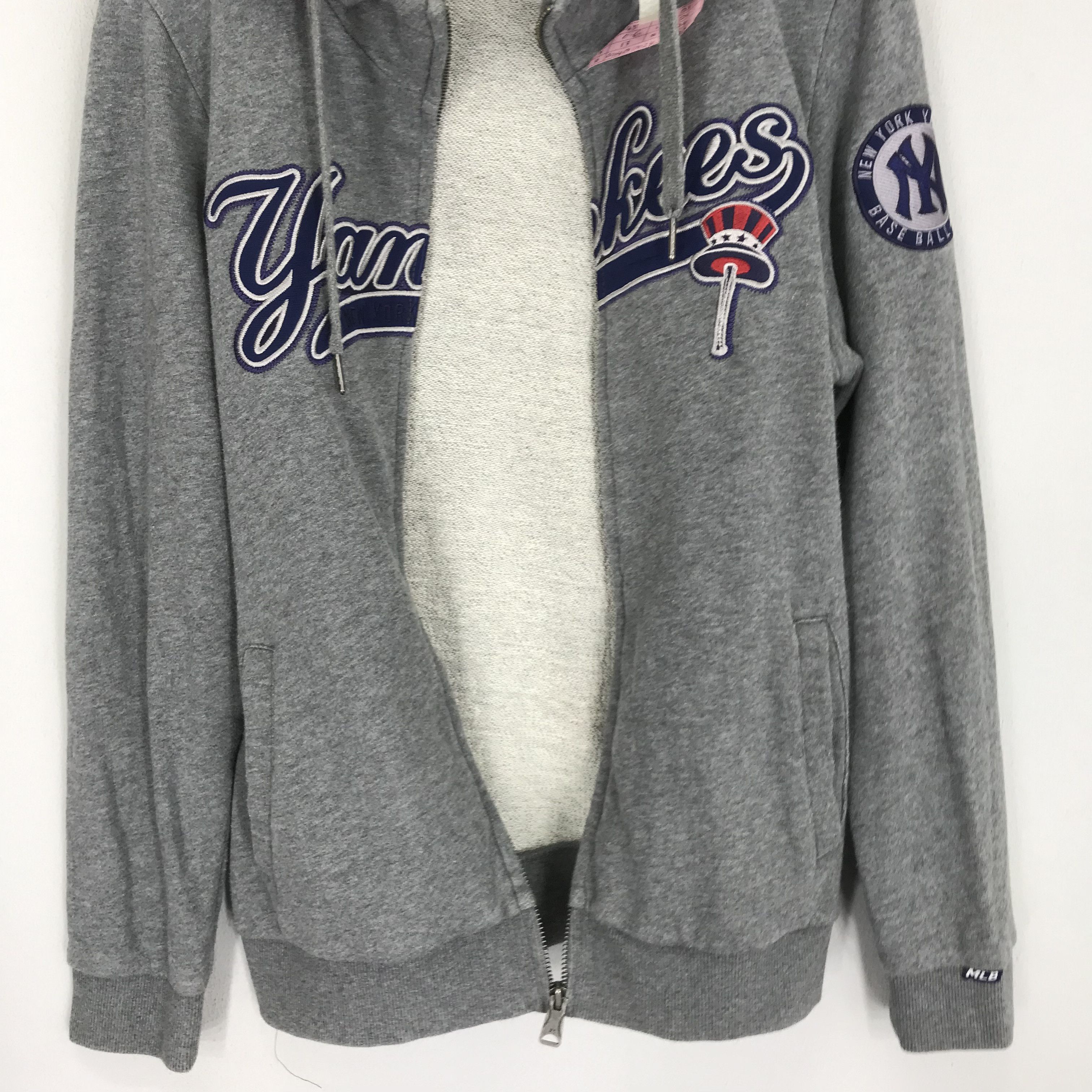 New Era Vintage New York Yankees Gray Sweater - 345 Size US M / EU 48-50 / 2 - 8 Thumbnail