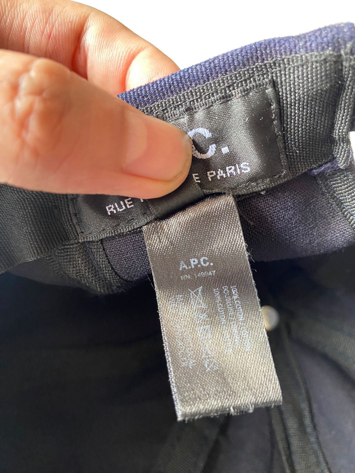 A.P.C. × Japanese Brand APC Baseball Caps Rafel Denim Best Quality Material Size ONE SIZE - 4 Thumbnail