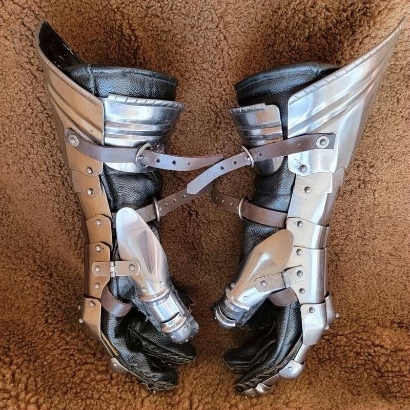 Japanese Brand × Vintage Vintage Medieval Handmade Gloves Size ONE SIZE - 7 Thumbnail