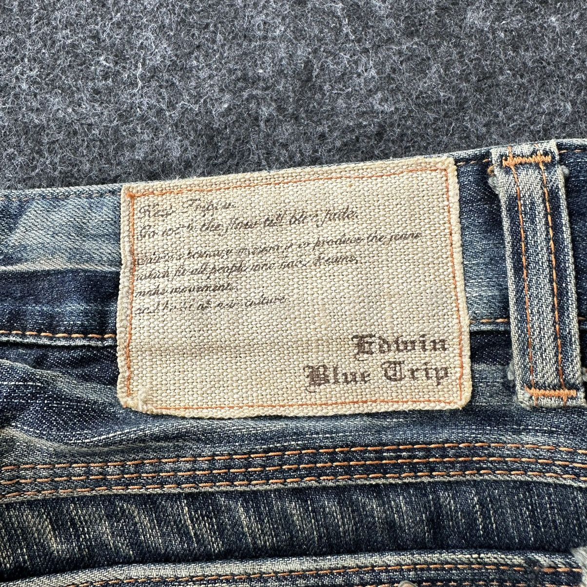 Edwin Edwin Blue Trip Mudwash Vintage Denim 32x32 D677 Size US 32 / EU 48 - 5 Thumbnail