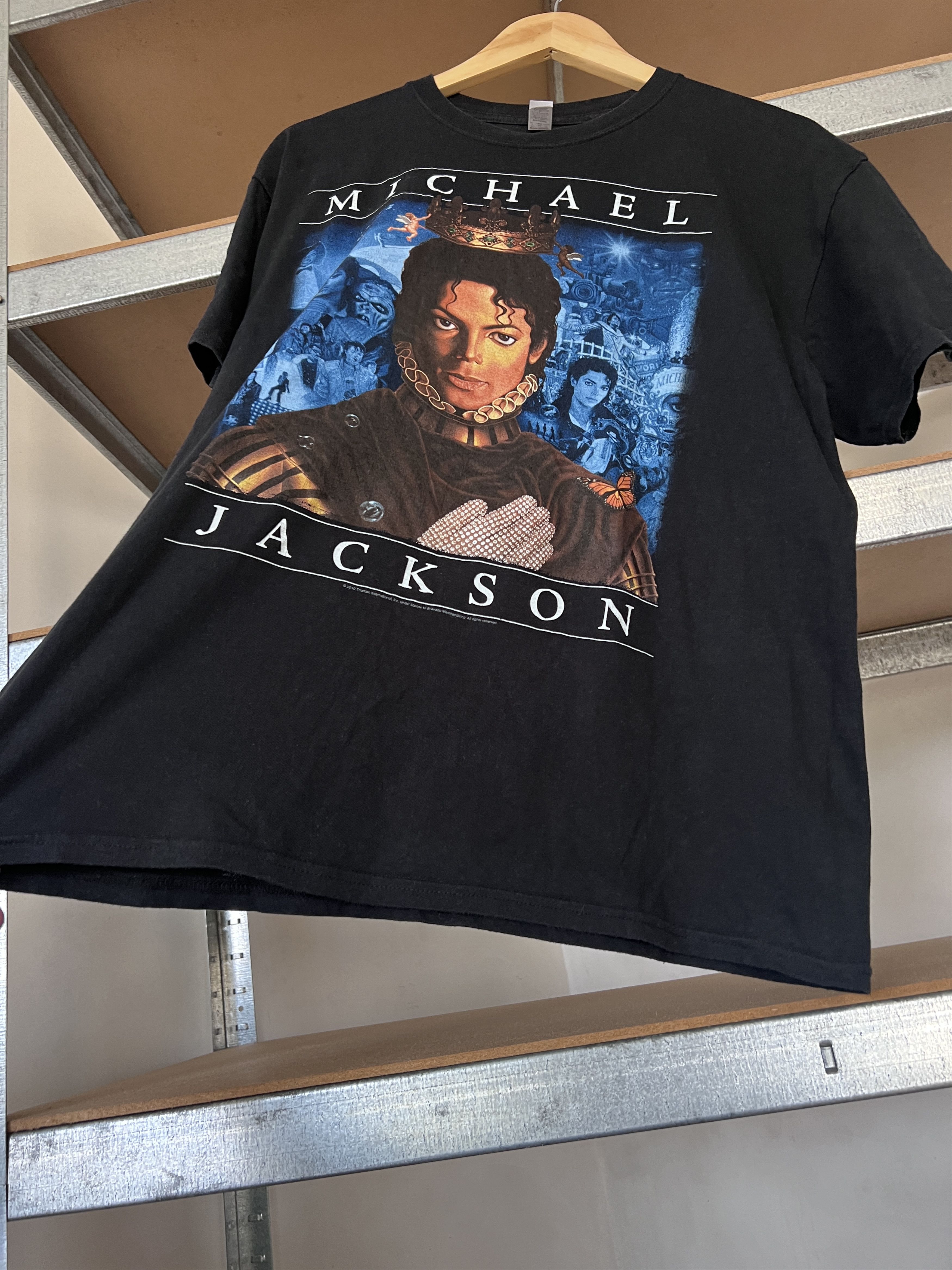 Band Tees × Vintage Vintage 2010 Michael Jackson Rock T-shirt Size US L / EU 52-54 / 3 - 10 Thumbnail