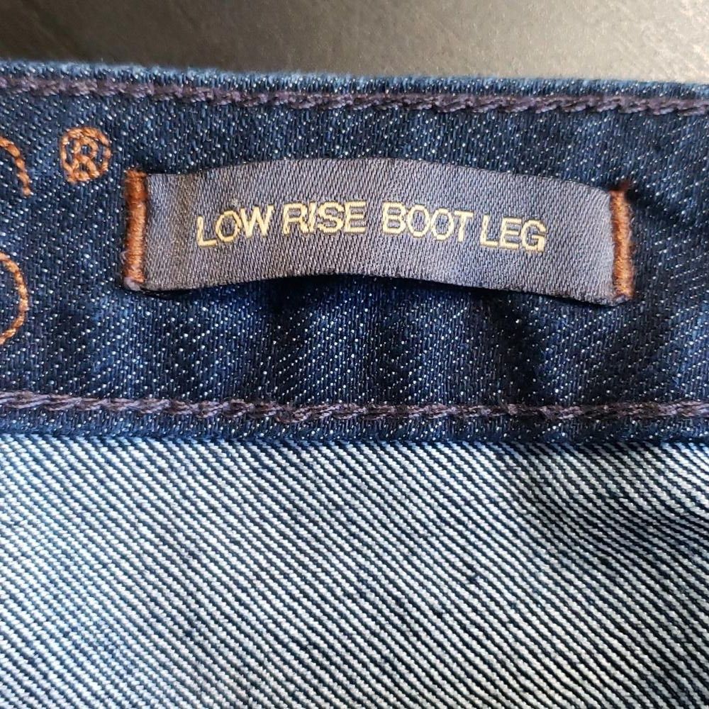 Designer CT717a Jag Ladies Low Rise Boot Cut Jeans 14 Size 36" / US 14 / IT 50 - 5 Thumbnail