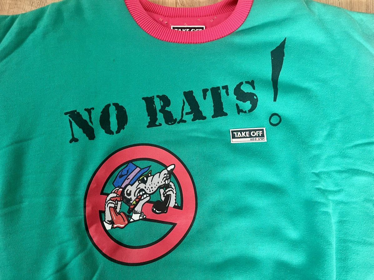 Adidas Vintage adidas take off reversible sweater “no rats” Size US M / EU 48-50 / 2 - 4 Thumbnail