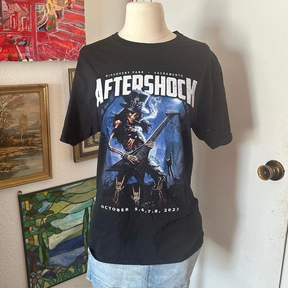 Fruit Of The Loom fruit of the loom aftershock 2023 graphic shirt white Size M / US 6-8 / IT 42-44 - 1 Thumbnail