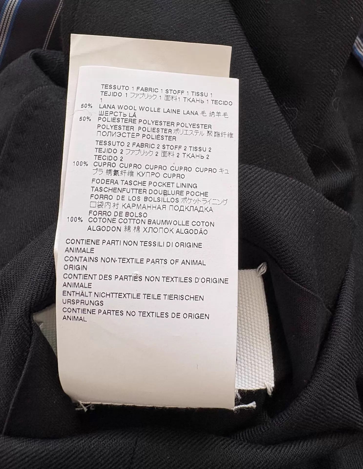 Maison Margiela Maison Margiela 21aw Wool Blend Reversible Blazer 50 (M) Size US M / EU 48-50 / 2 - 9 Thumbnail