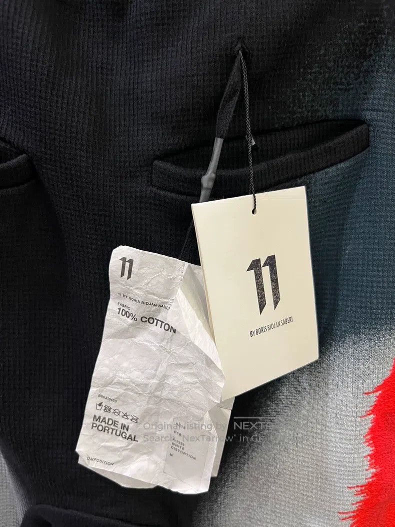 Boris Bidjan Saberi Boris Bidjan Saberi size M Gradient spray-painted embroide Size US 27 - 7 Thumbnail