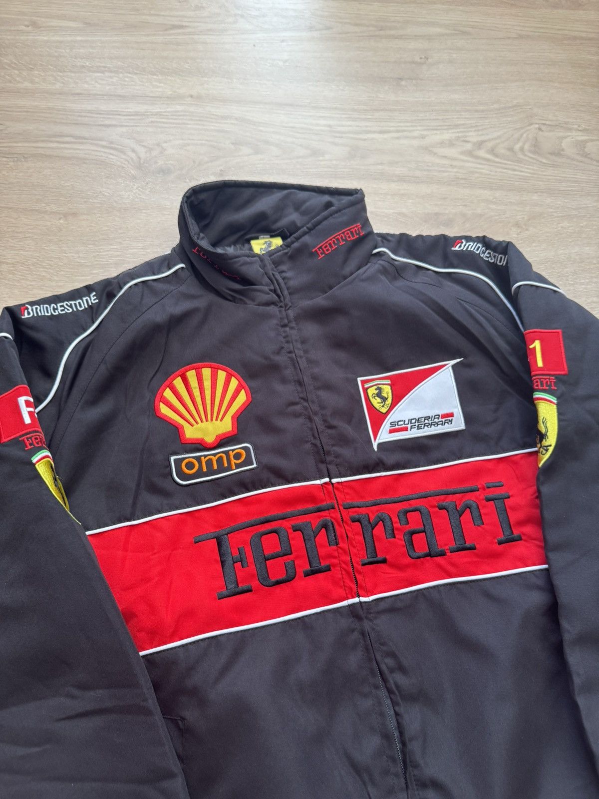 Ferrari Vintage Ferrari y2k Racing Formula 1 Marlboro Moto Jacket Size US XL / EU 56 / 4 - 2 Thumbnail