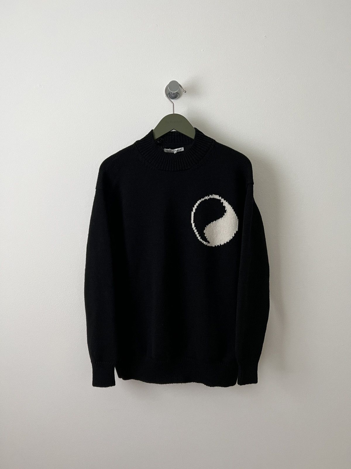 Our Legacy Our Legacy Yin Yang Intarsia Work Shop Knit (M) | Grailed