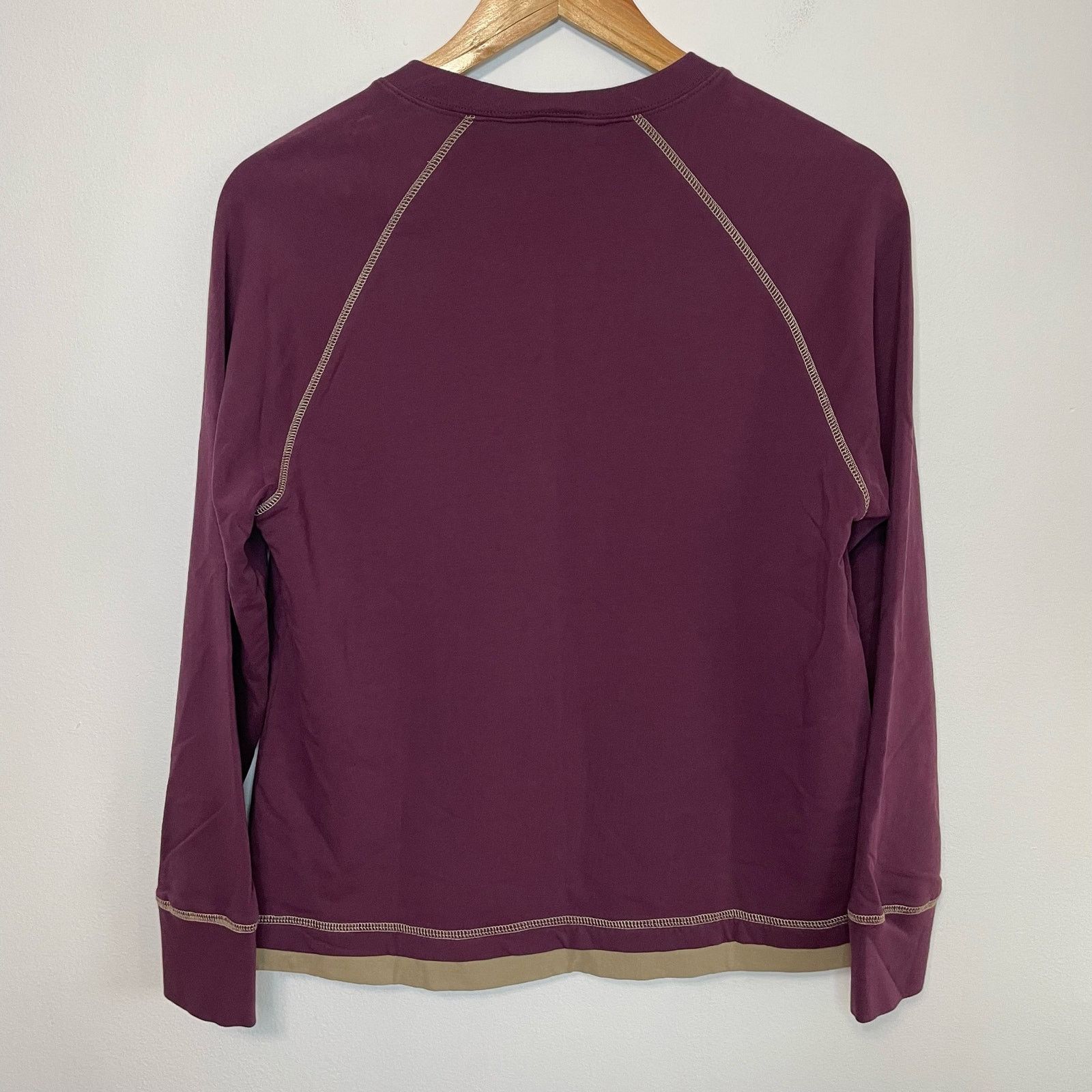 Woolrich Woolen Mills Woolrich Purple Long Sleeve S Womens Casual Color Pop Seams Size S / US 4 / IT 40 - 3 Thumbnail