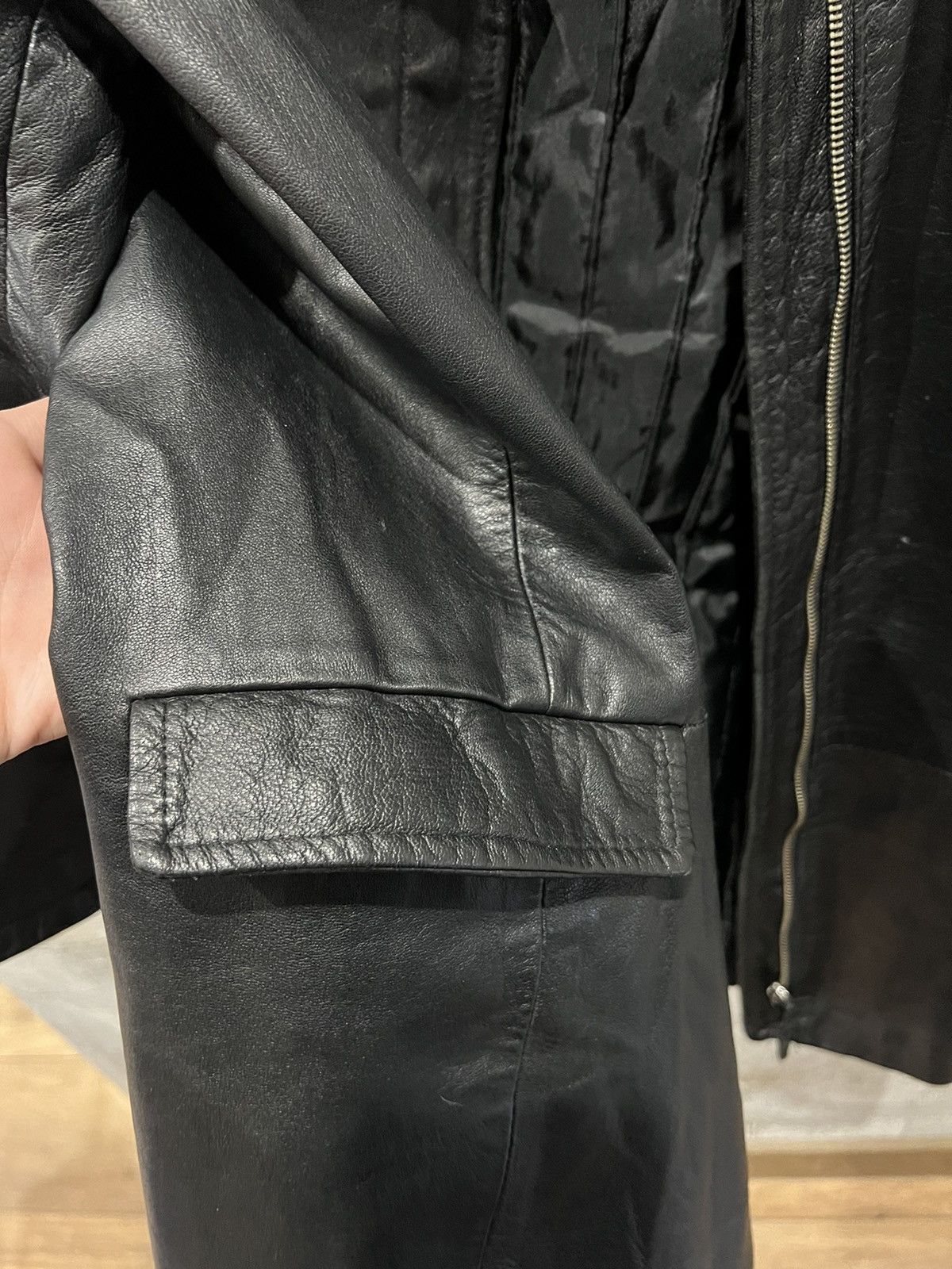 Genuine Leather × Vera Pelle Vera Pelle Real Leather Vintage Jacket Italy Soft Size US M / EU 48-50 / 2 - 12 Thumbnail
